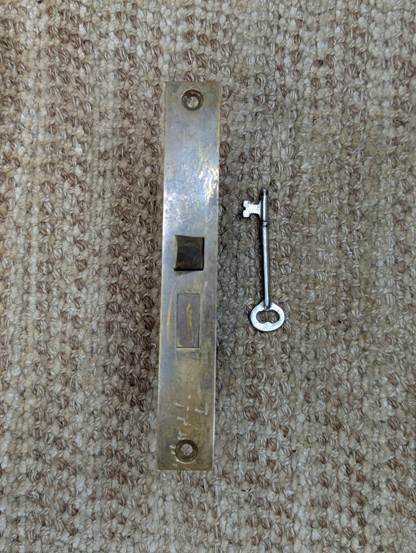 Antique Interior Mortise Lock Door Hardware #067 With Key
