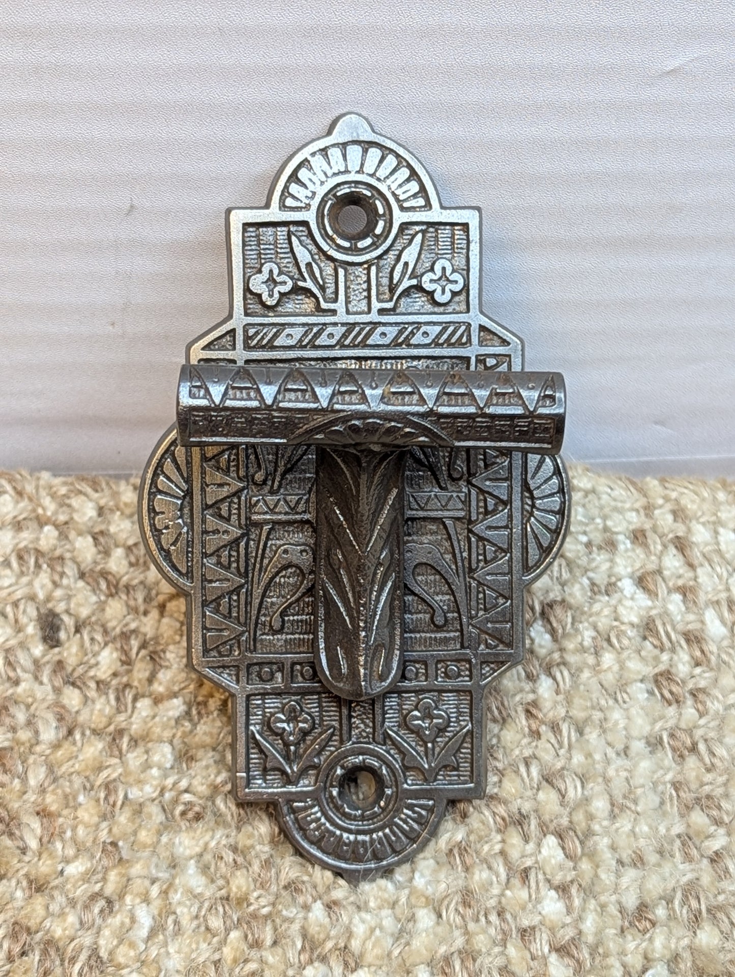 Antique Cast Iron Door Bell Lever