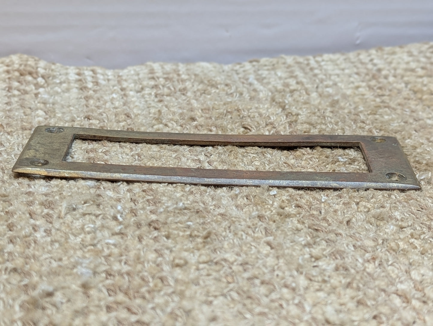 Antique Brass Mail Letter Slot Inside Frame Door Hardware
