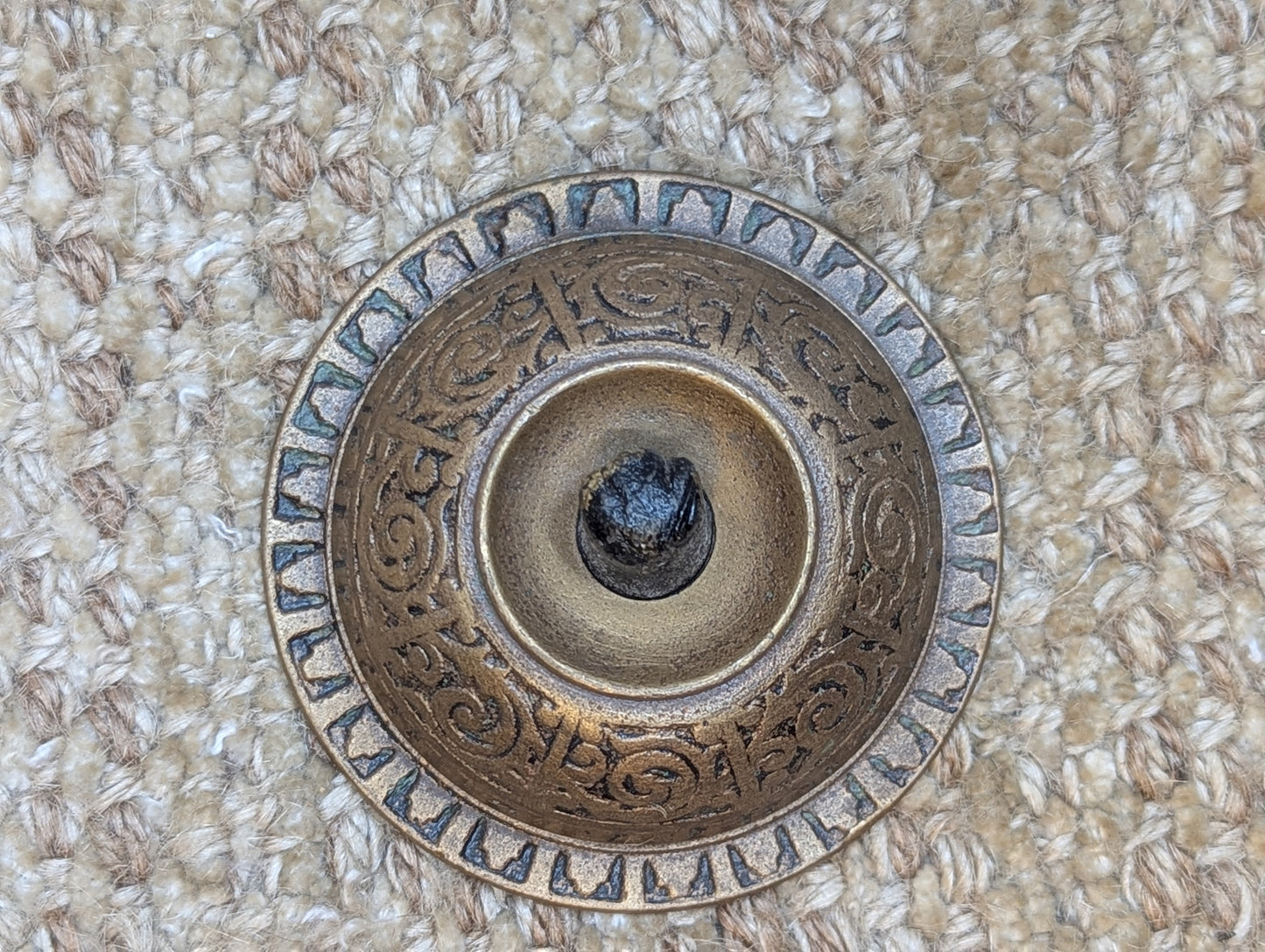 Antique Brass Push Button Door Bell Door Hardware