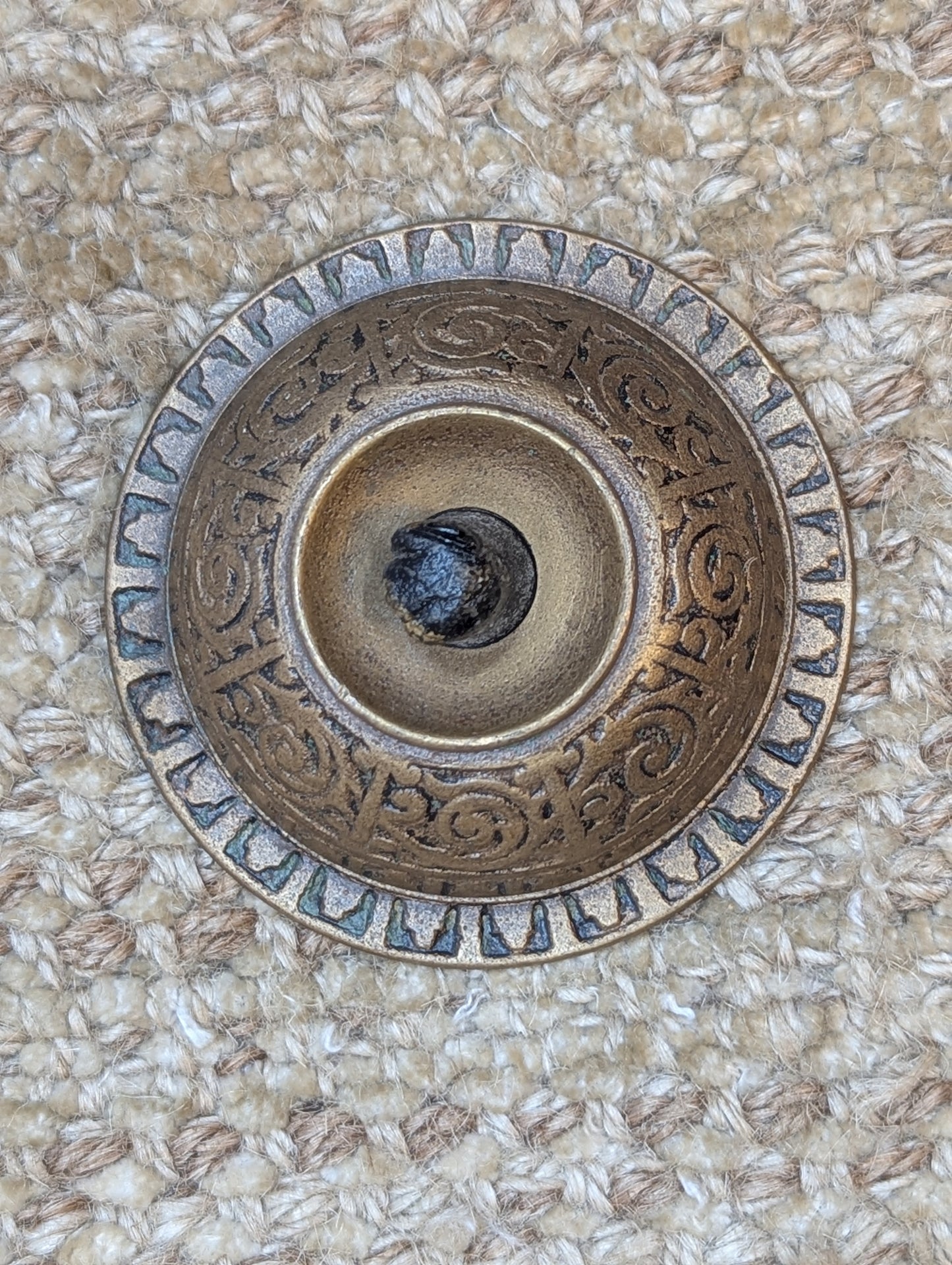 Antique Brass Push Button Door Bell Door Hardware