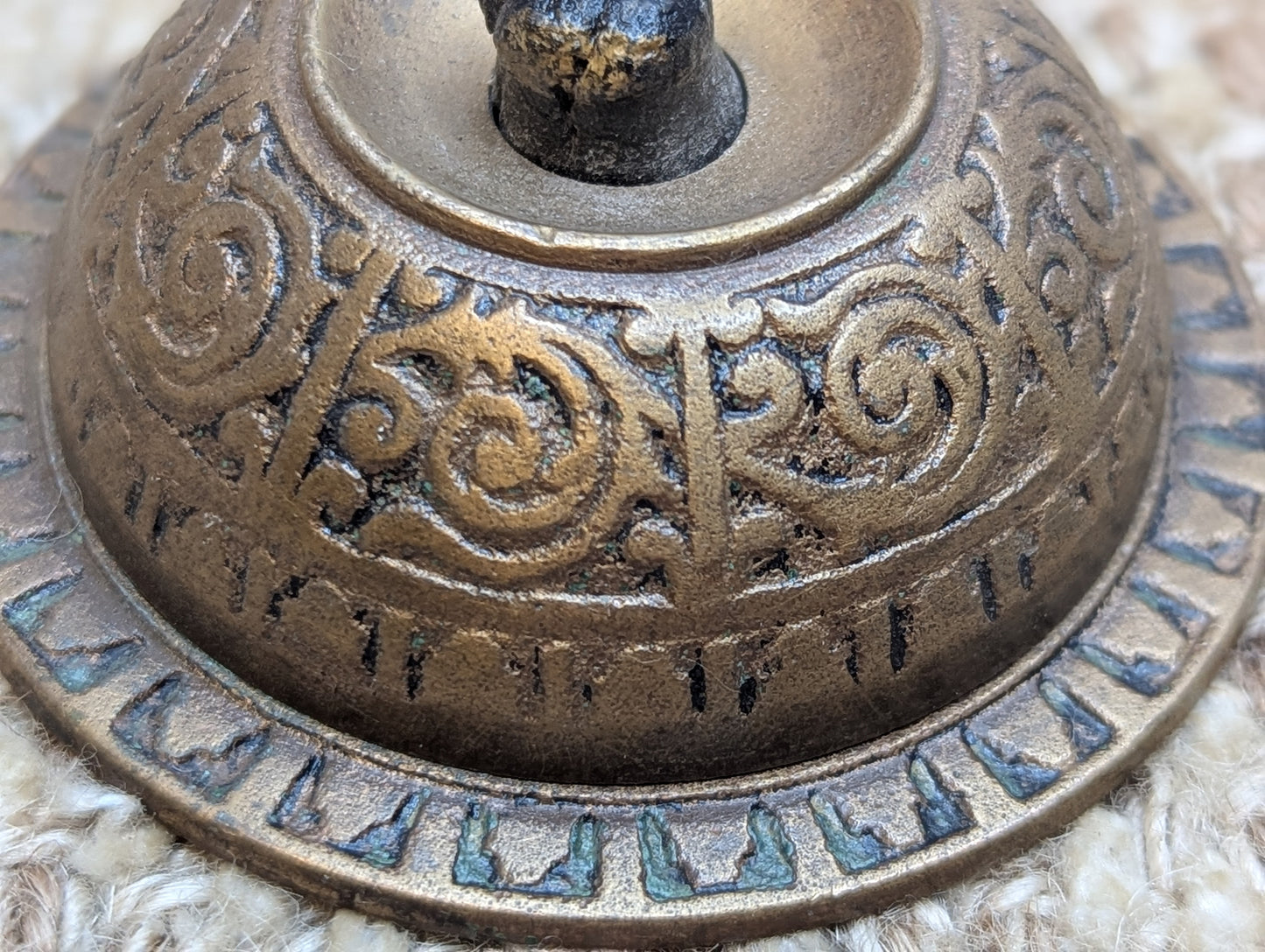 Antique Brass Push Button Door Bell Door Hardware