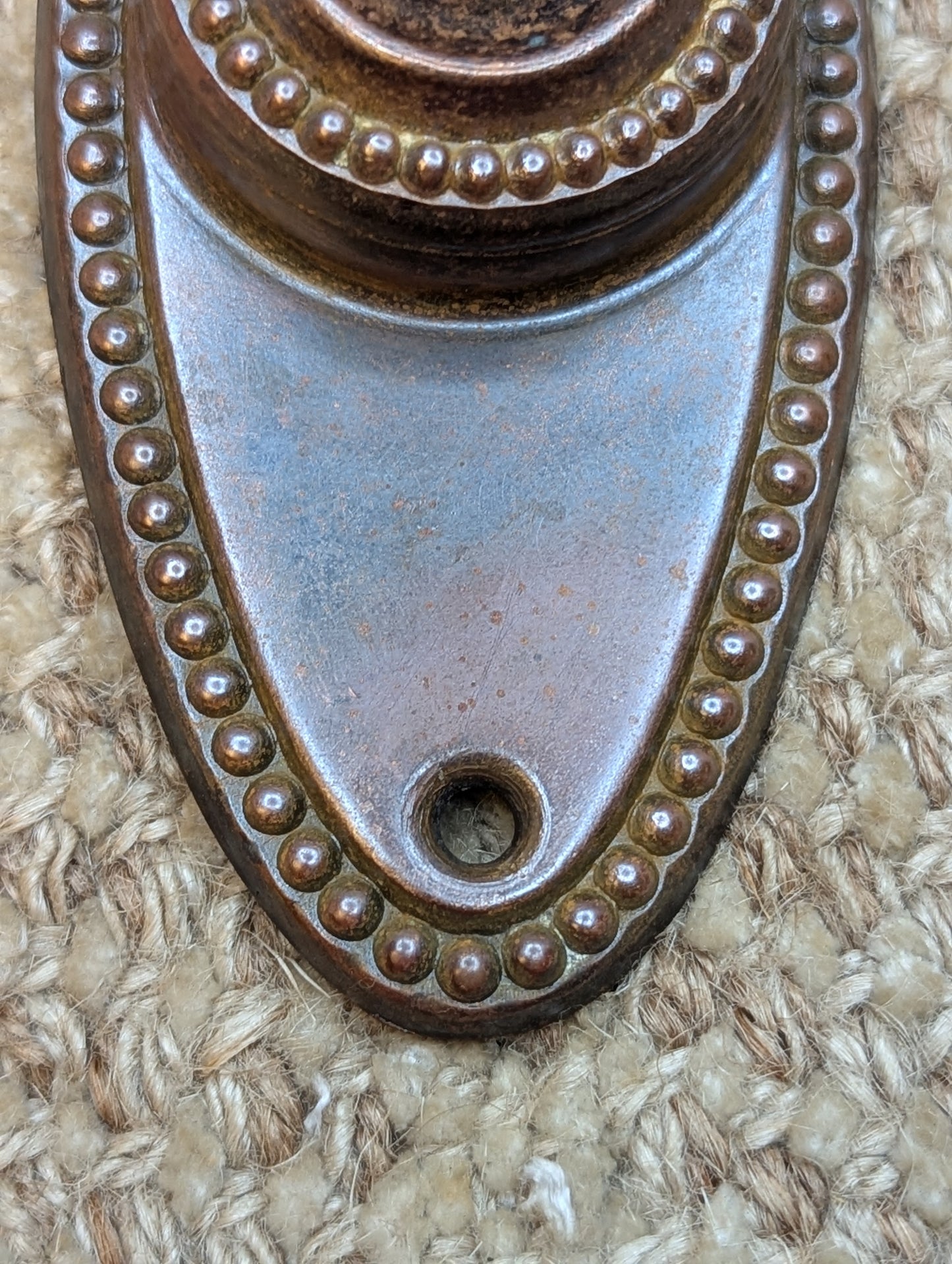 Antique Brass Push Button Door Bell Door Hardware