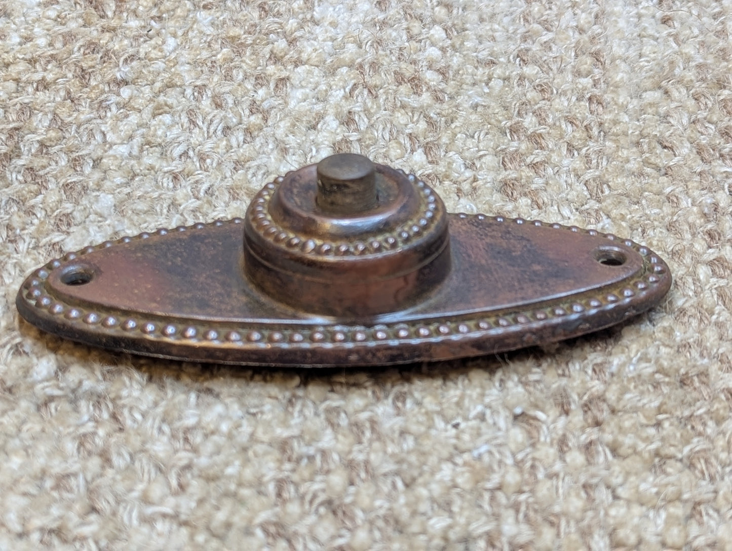 Antique Brass Push Button Door Bell Door Hardware