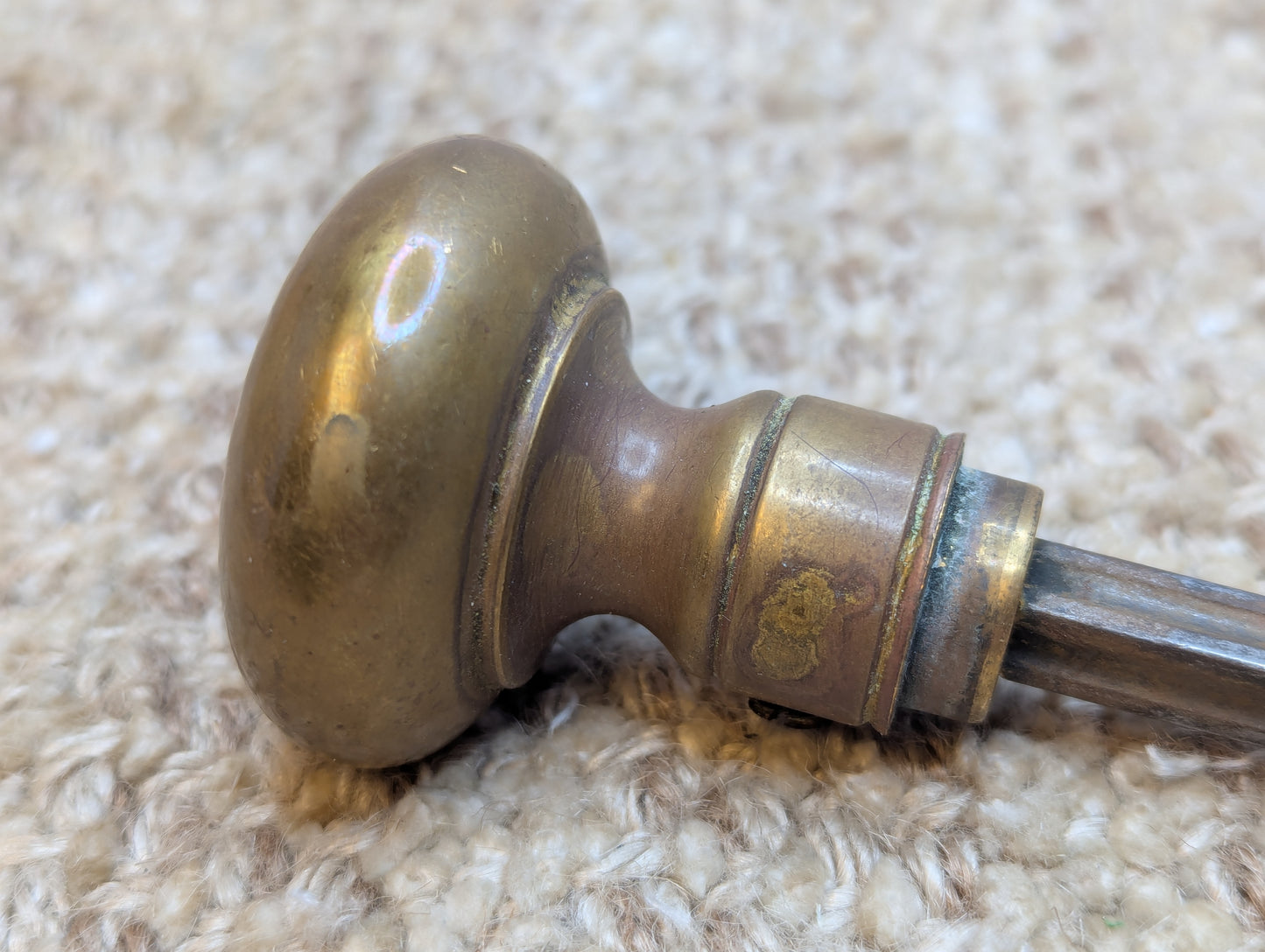 1 3/4" Antique Brass Door Knobs