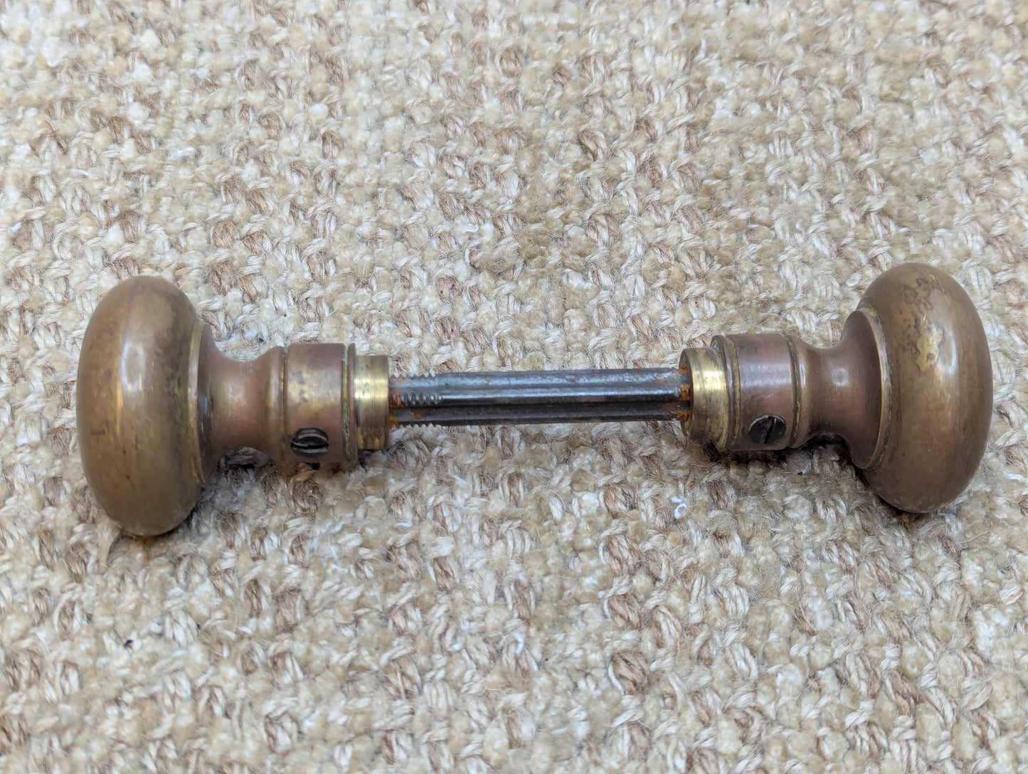 1 3/4" Antique Brass Door Knobs