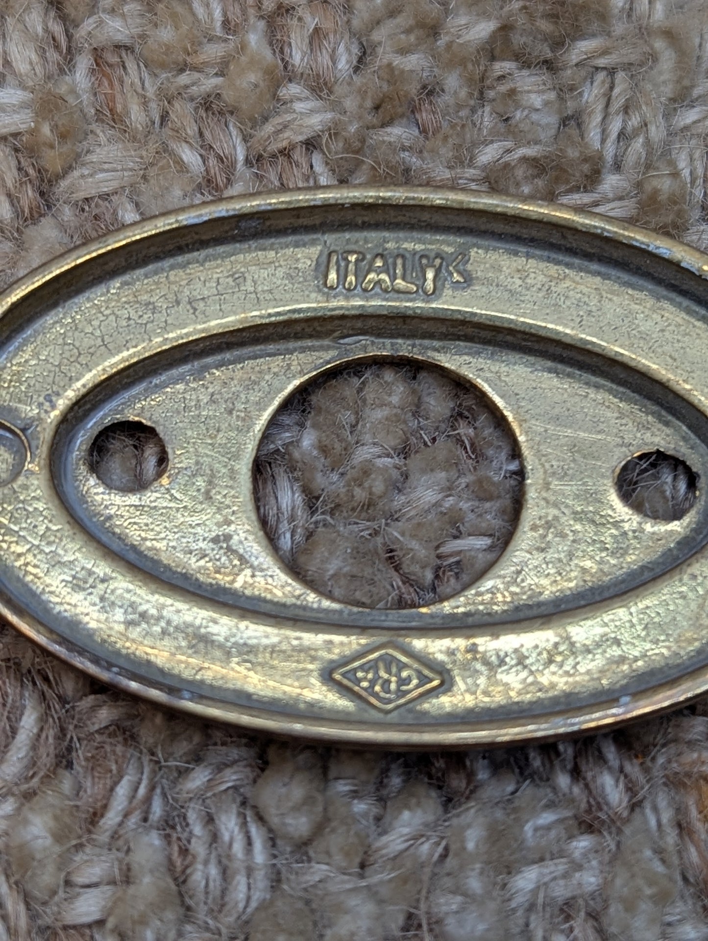 Reproduction Brass Door Knob & Brass Rosette Set