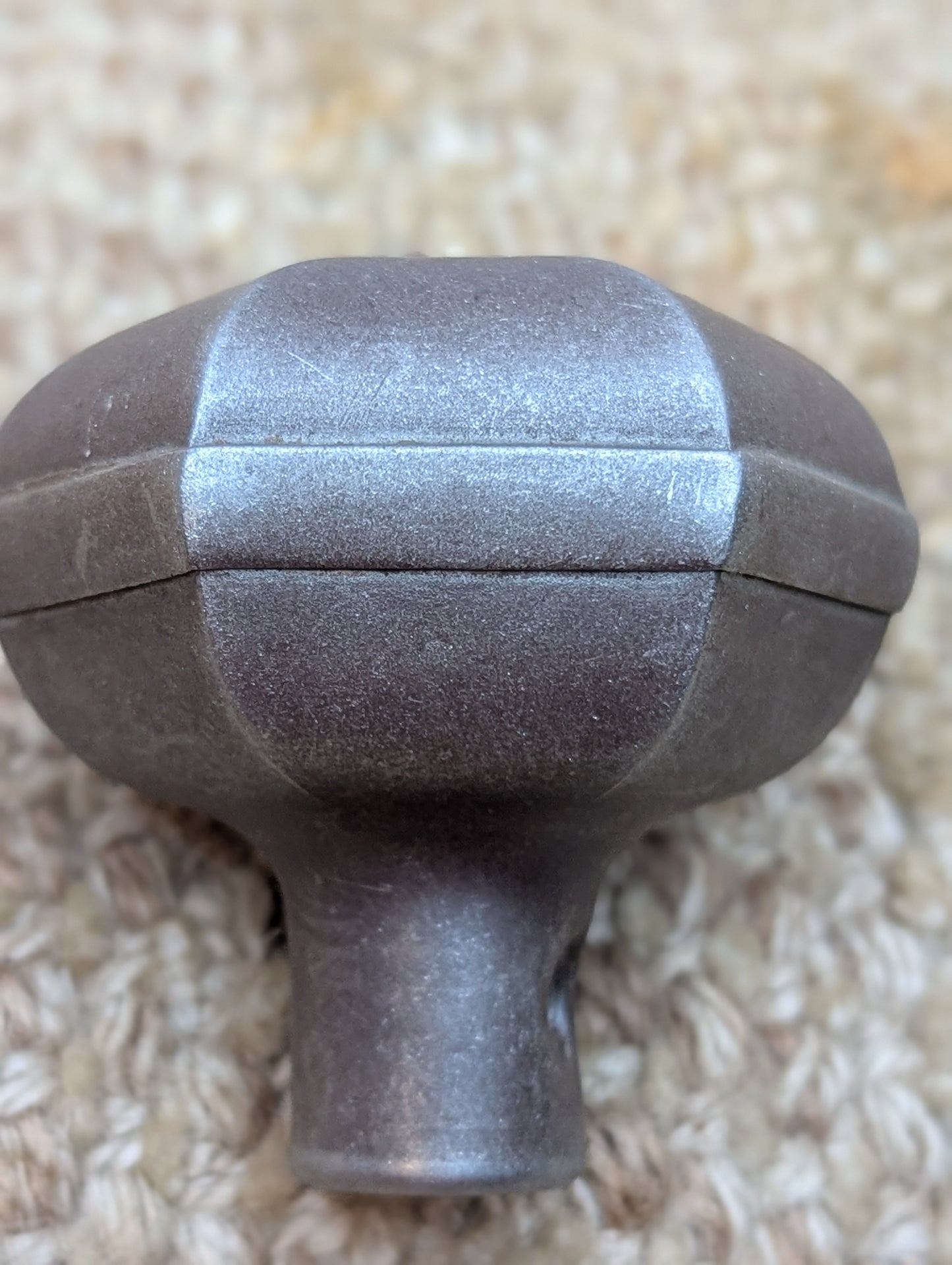 2 1/4" Antique Hexagon Steel Door Knob Door Hardware