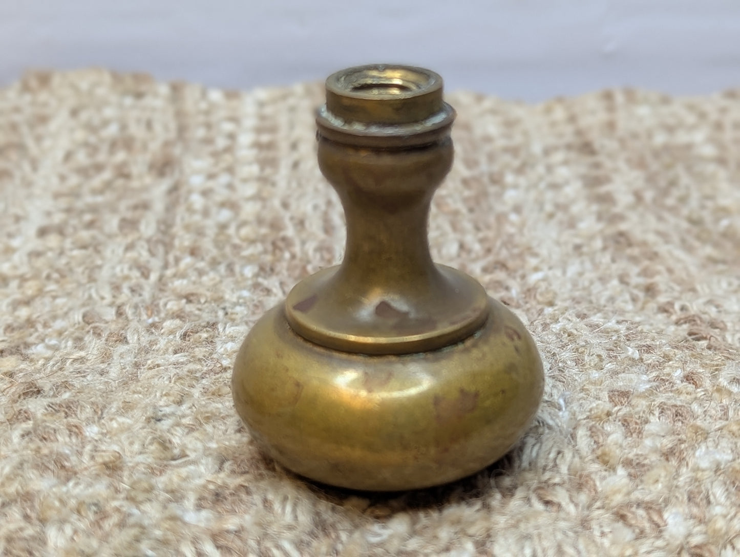1 3/4" Antique Brass Door Knob Set Door Hardware