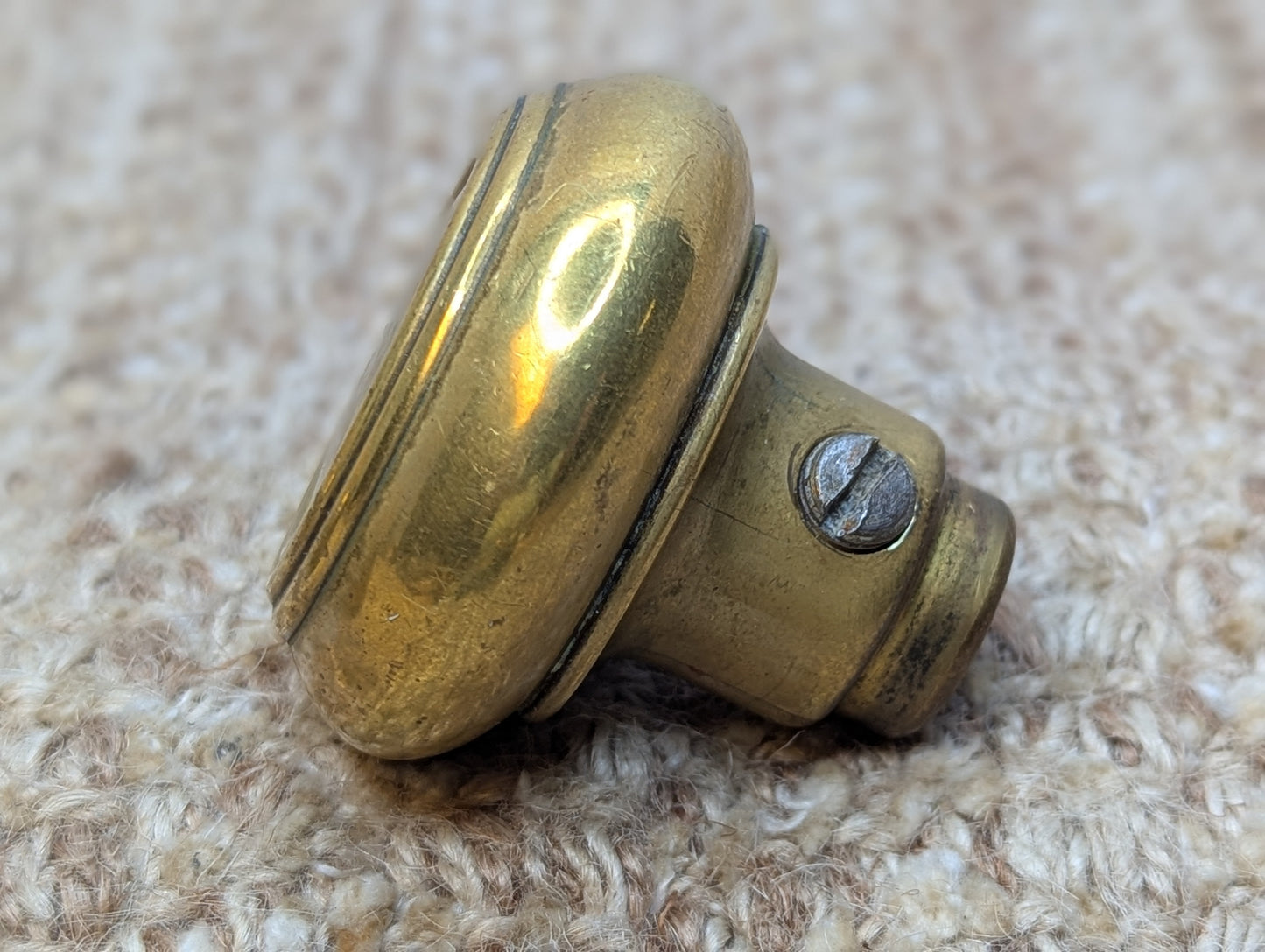 2" Antique Brass Door Knob Set Door Hardware