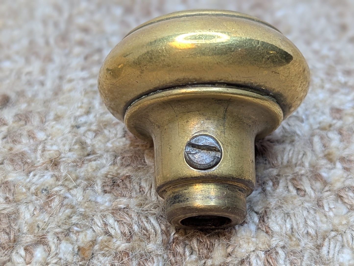2" Antique Brass Door Knob Set Door Hardware