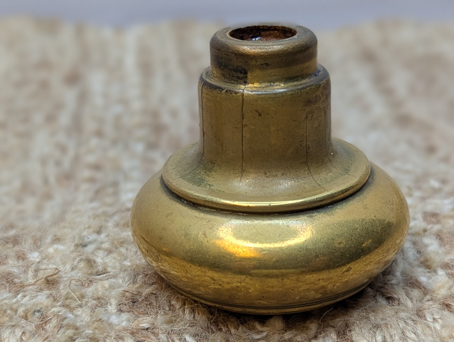 2" Antique Brass Door Knob Set Door Hardware