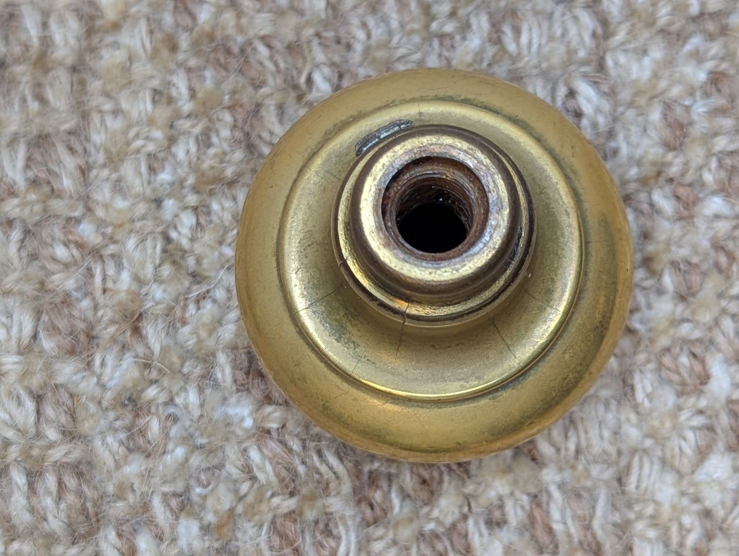 2" Antique Brass Door Knob Set Door Hardware