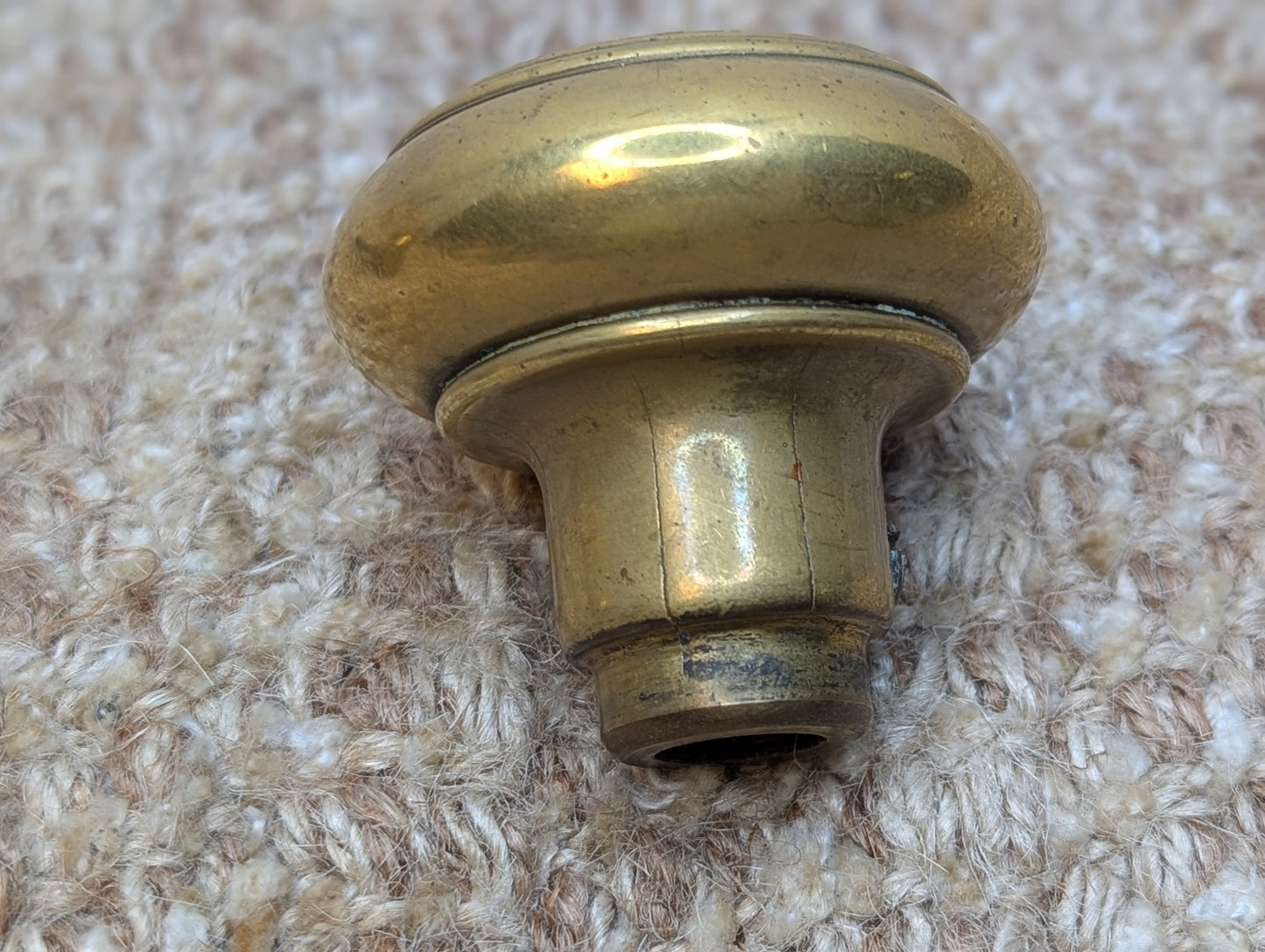 2" Antique Brass Door Knob Set Door Hardware