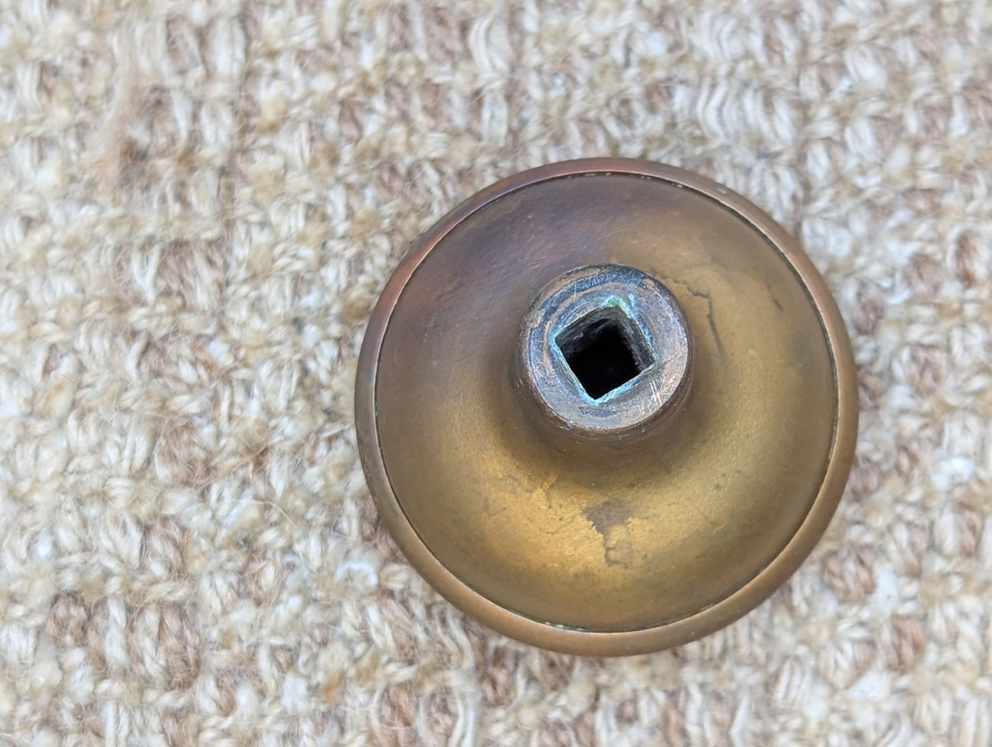 2 1/4" Antique Russell Erwin Door Knob Set Door Hardware Circa 1905