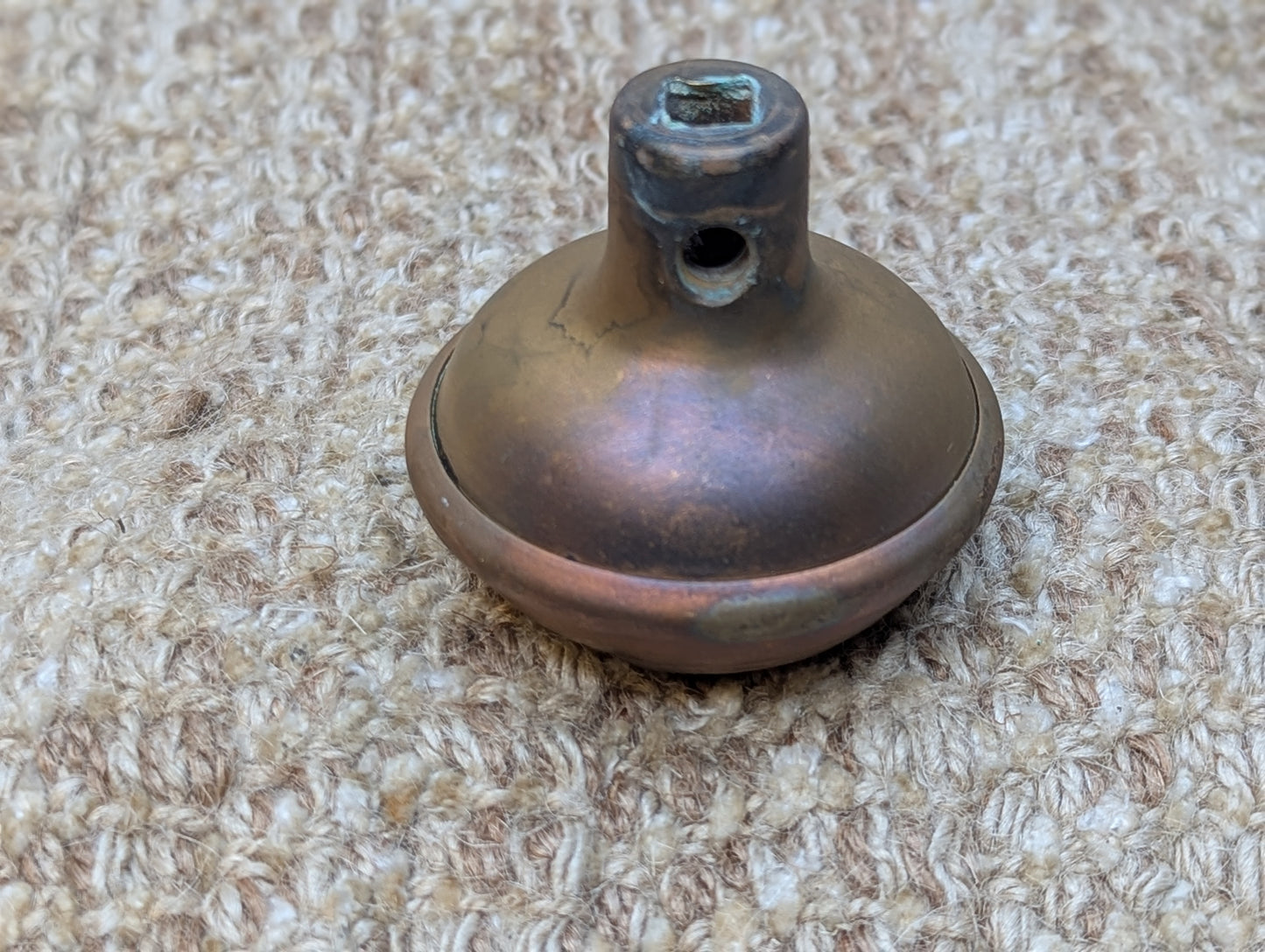 2 1/4" Antique Russell Erwin Door Knob Set Door Hardware Circa 1905