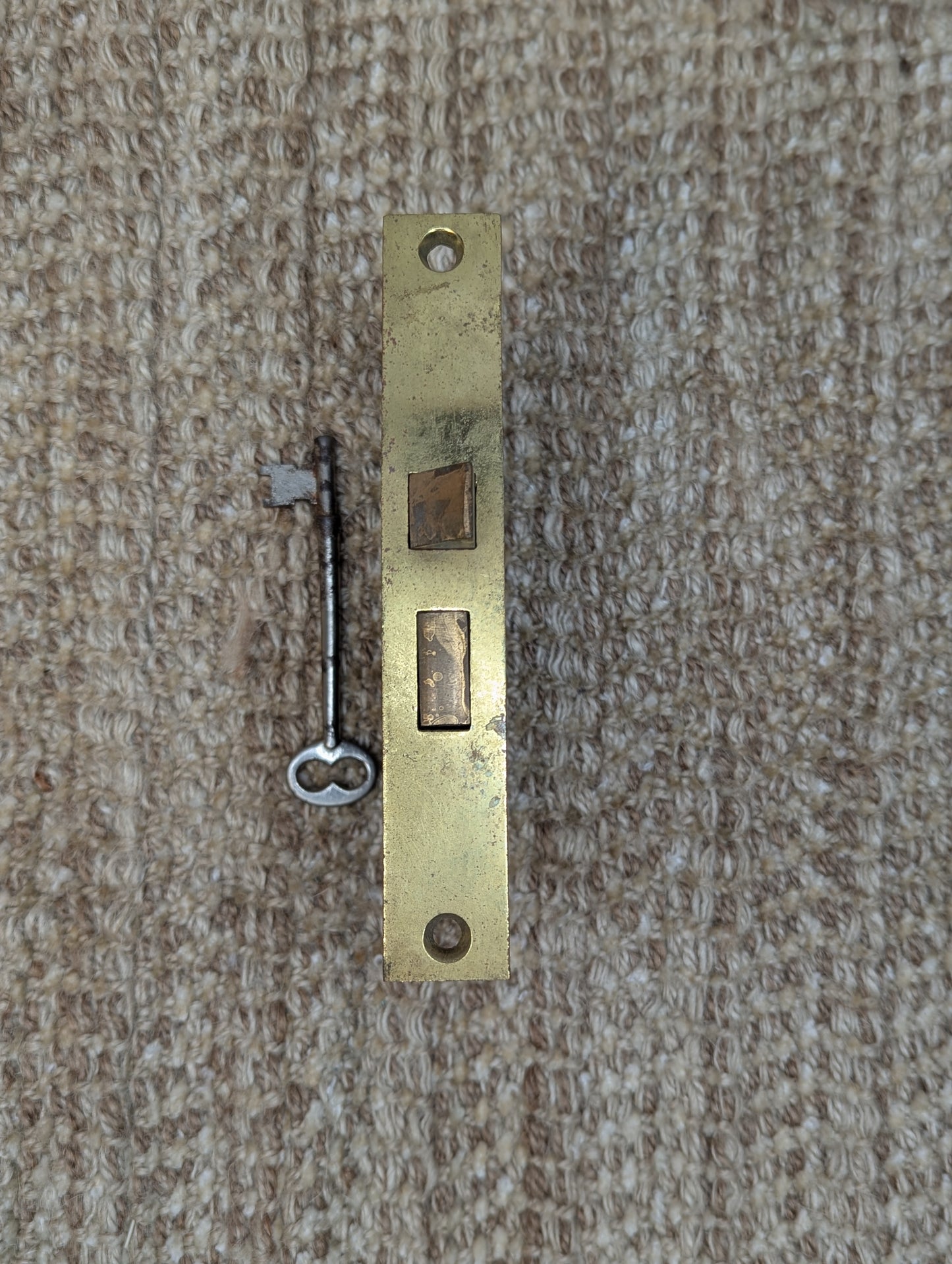 Antique Norwalk Interior Mortise Lock Door Hardware With Key
