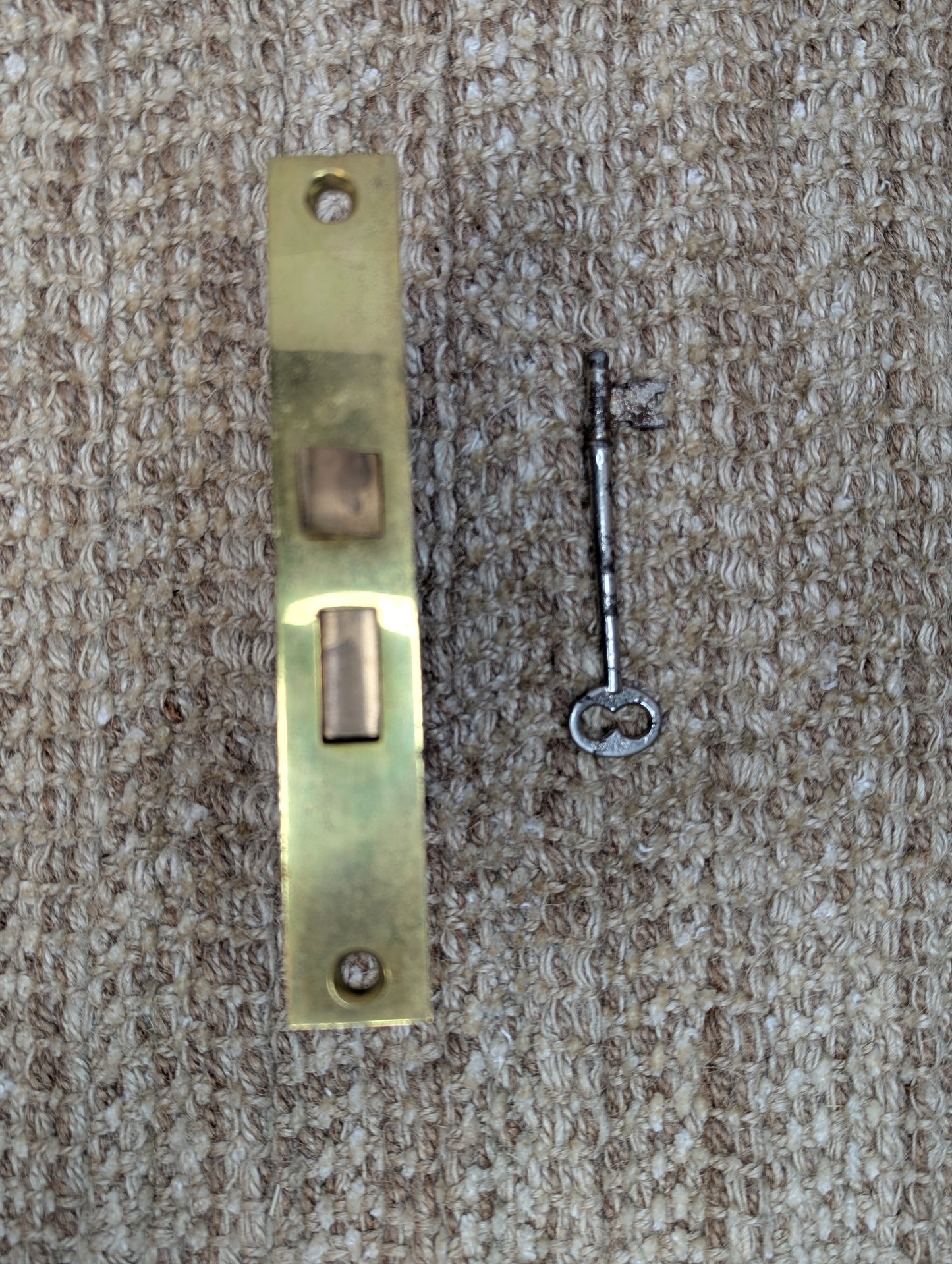 Antique Norwalk Interior Mortise Lock Door Hardware With Key