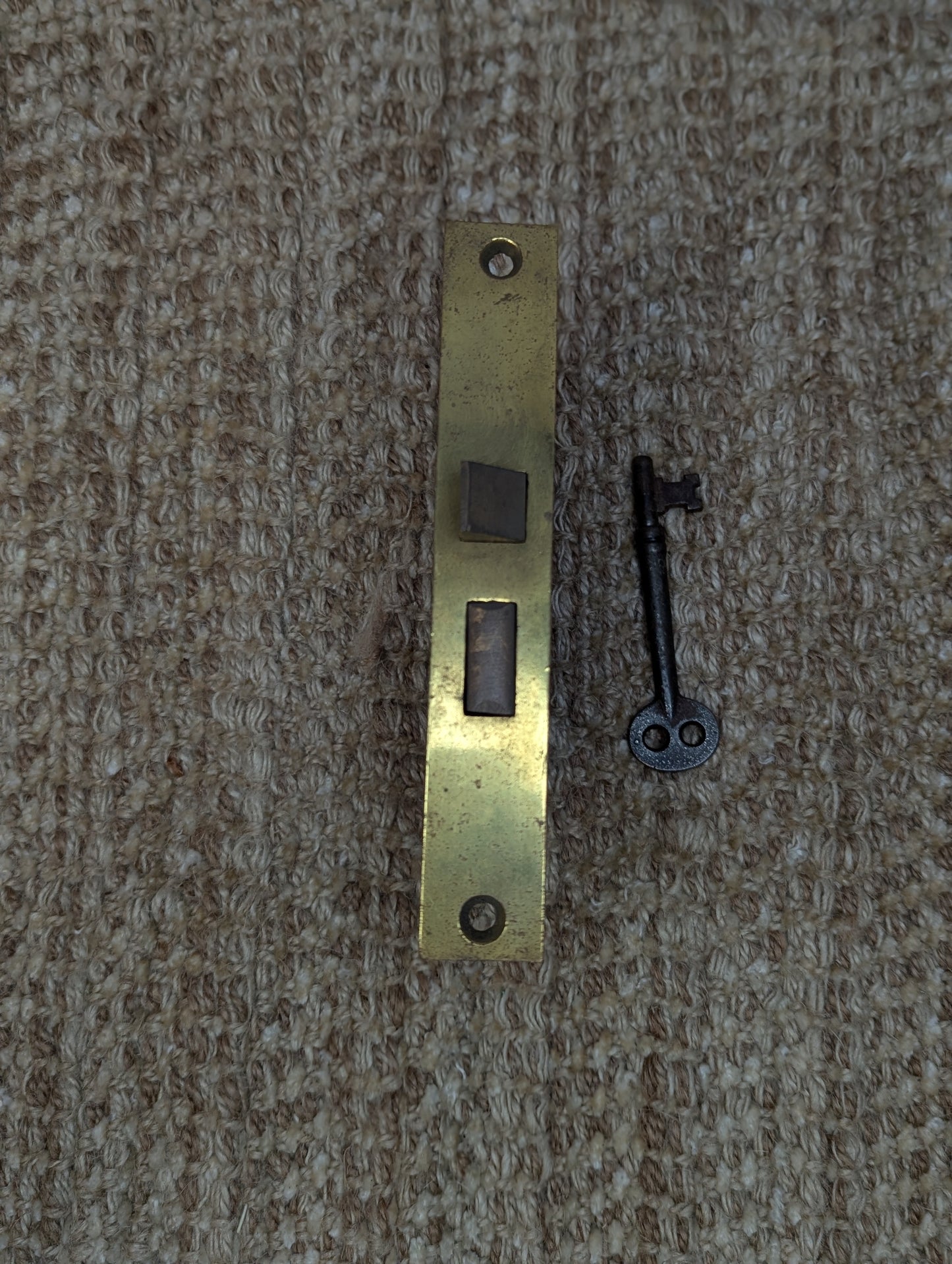 Antique Norwalk Interior Mortise Lock Door Hardware With Key