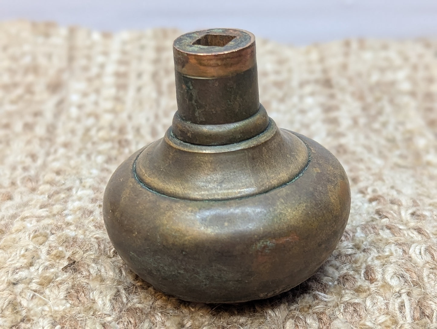 2 1/4" Antique Corbin "Loraine" Brass Door Knob Door Hardware Circa 1905