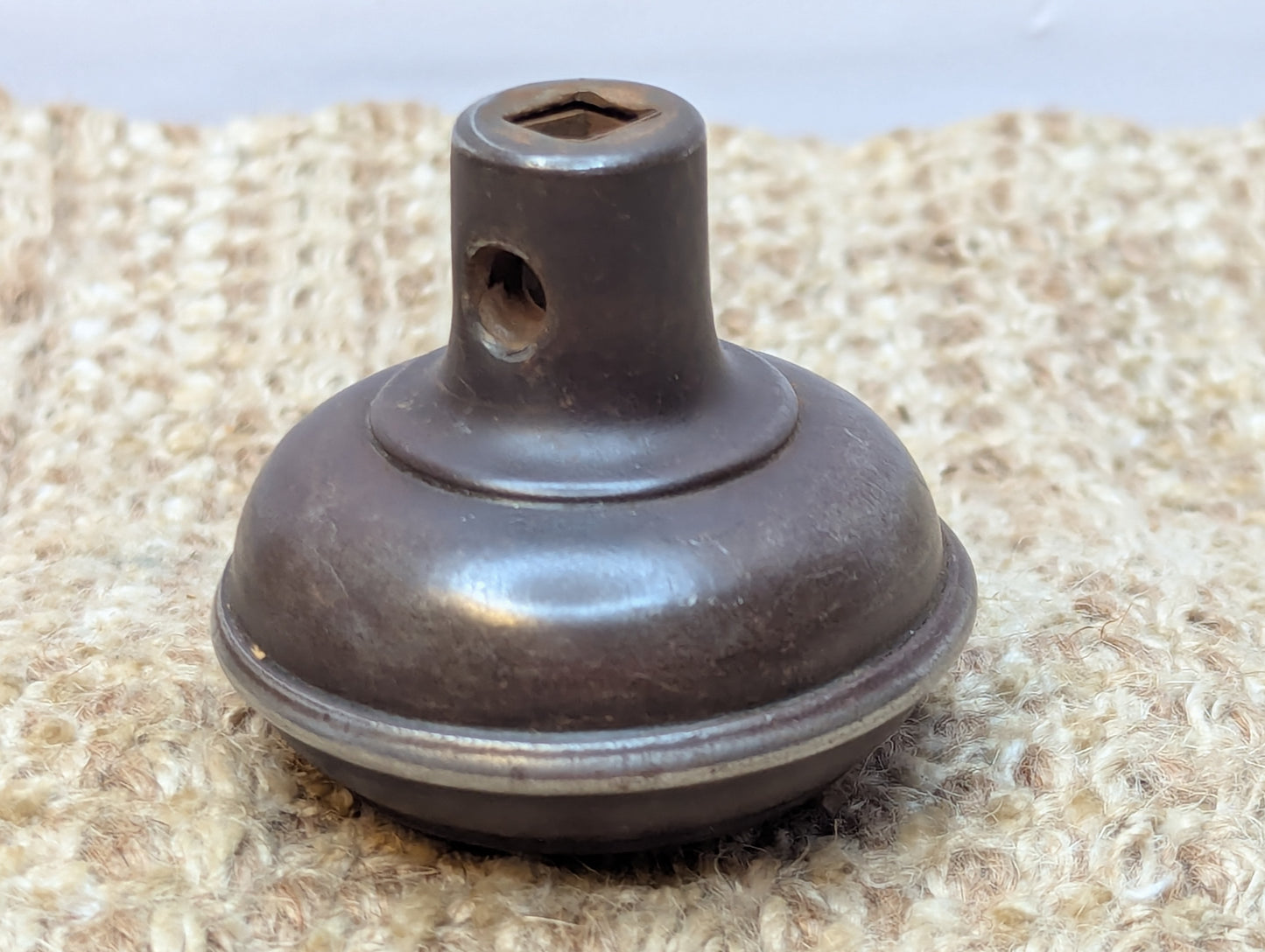 2 1/4" Antique Steel Door Knob Set Door Hardware