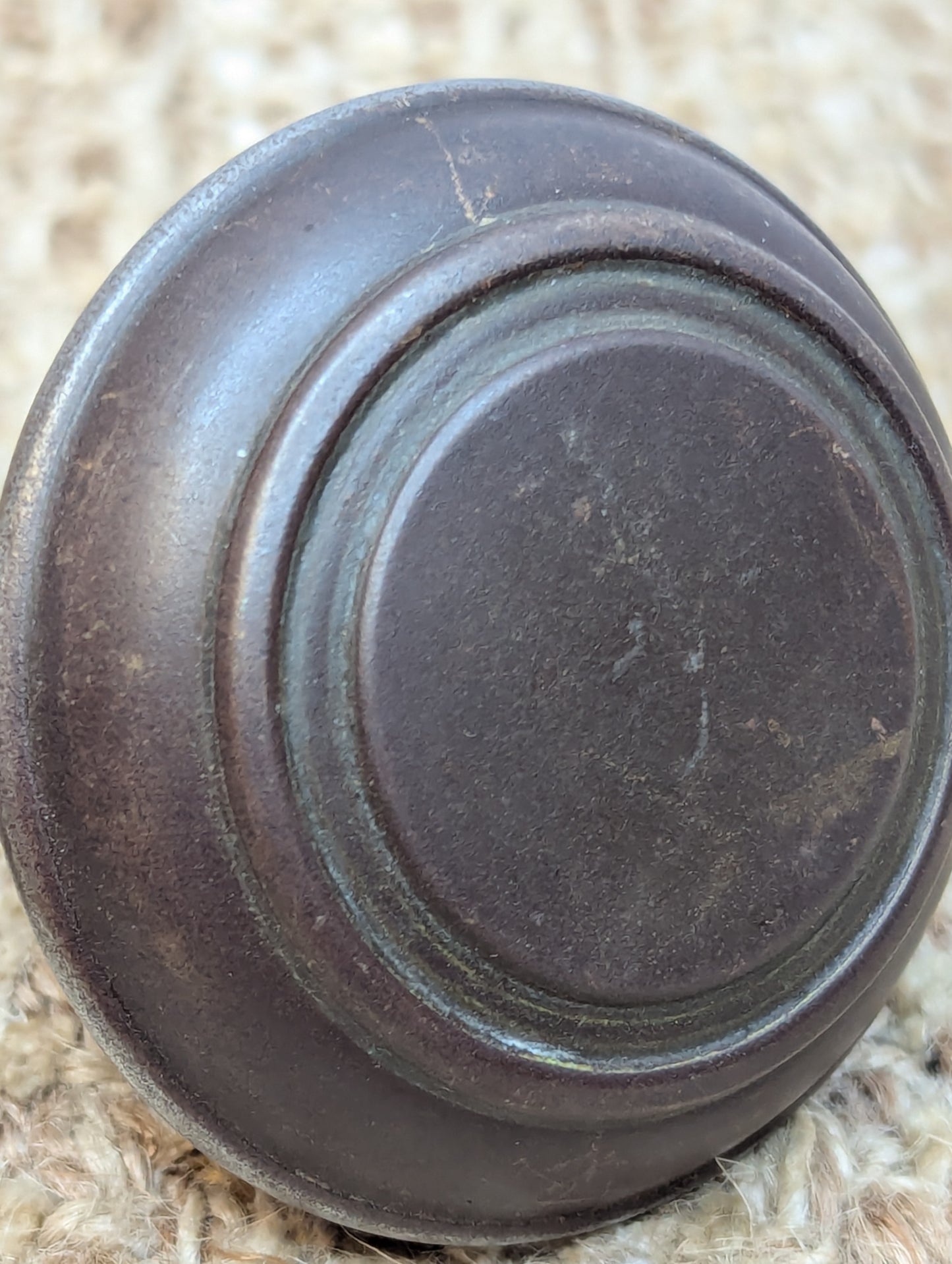 2 1/4" Antique Steel Door Knob Set Door Hardware