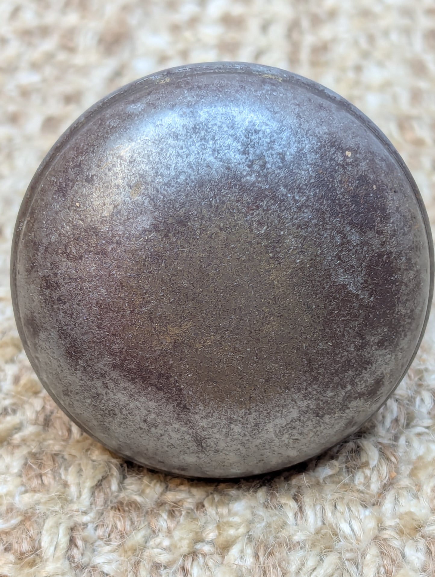 2 1/4" Antique Steel Door Knob Set Door Hardware