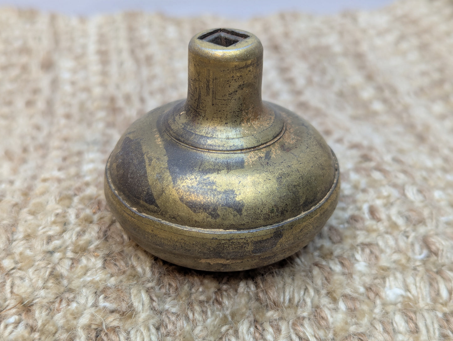 2 1/4" Antique Steel Door Knob Set Door Hardware