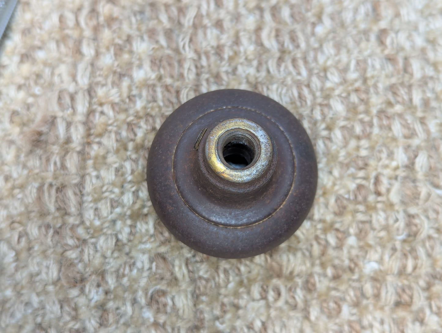 2" Antique Steel Door Knob Set Door Hardware