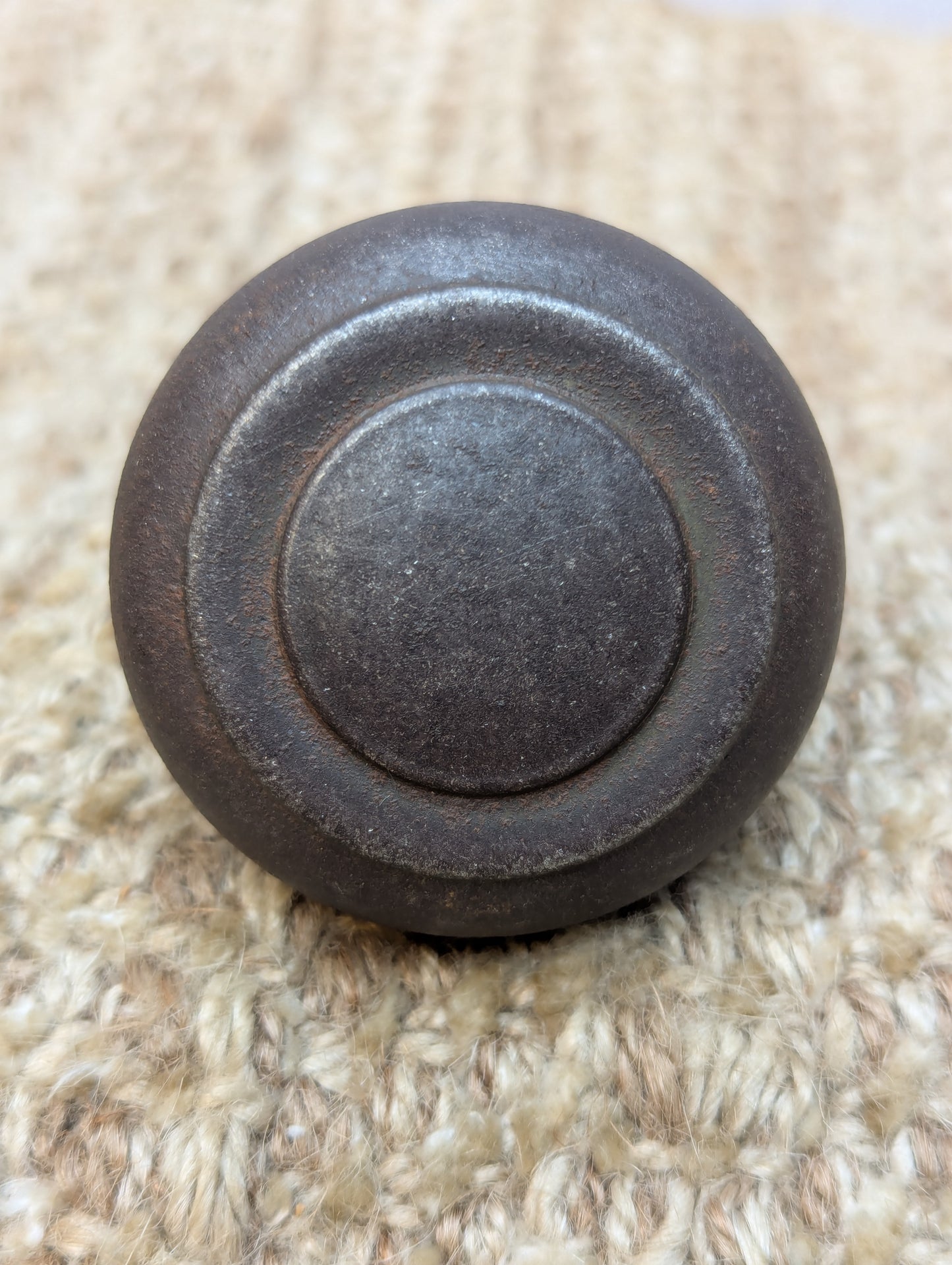 2" Antique Steel Door Knob Set Door Hardware