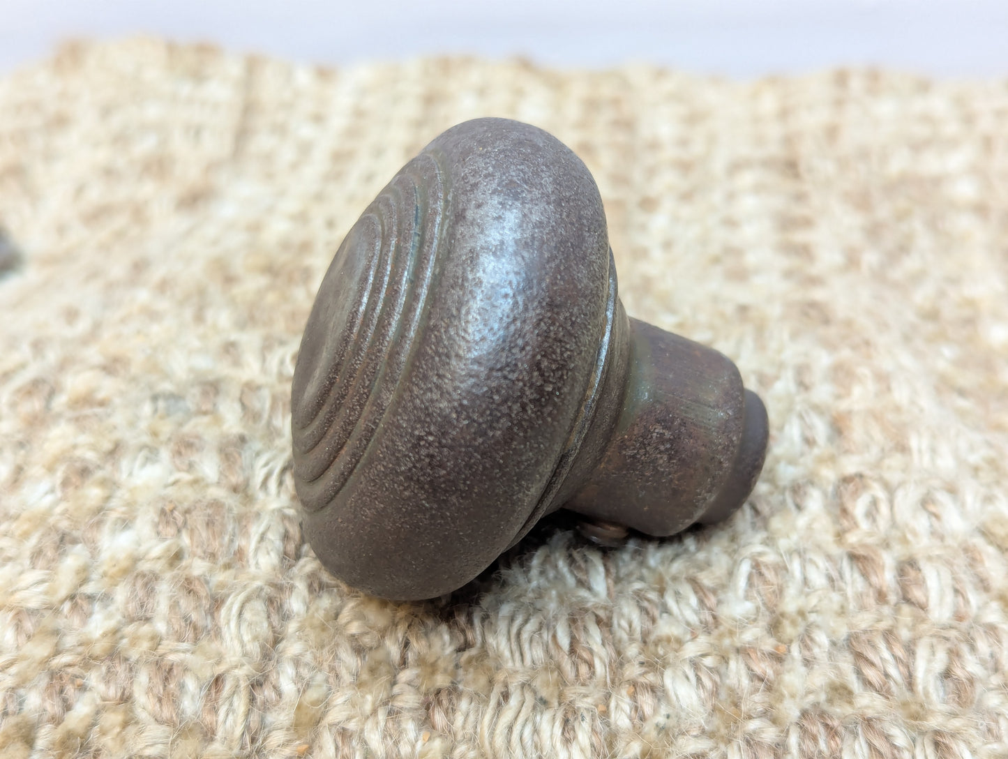 2" Antique Steel Door Knob Set Door Hardware