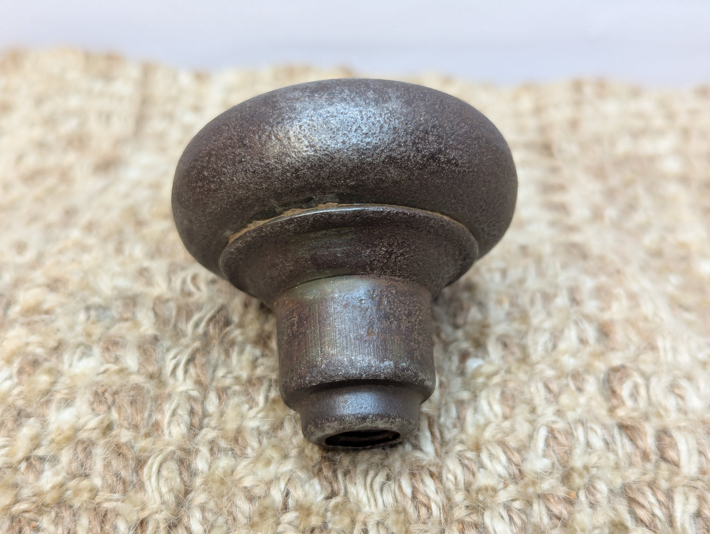 2" Antique Steel Door Knob Set Door Hardware