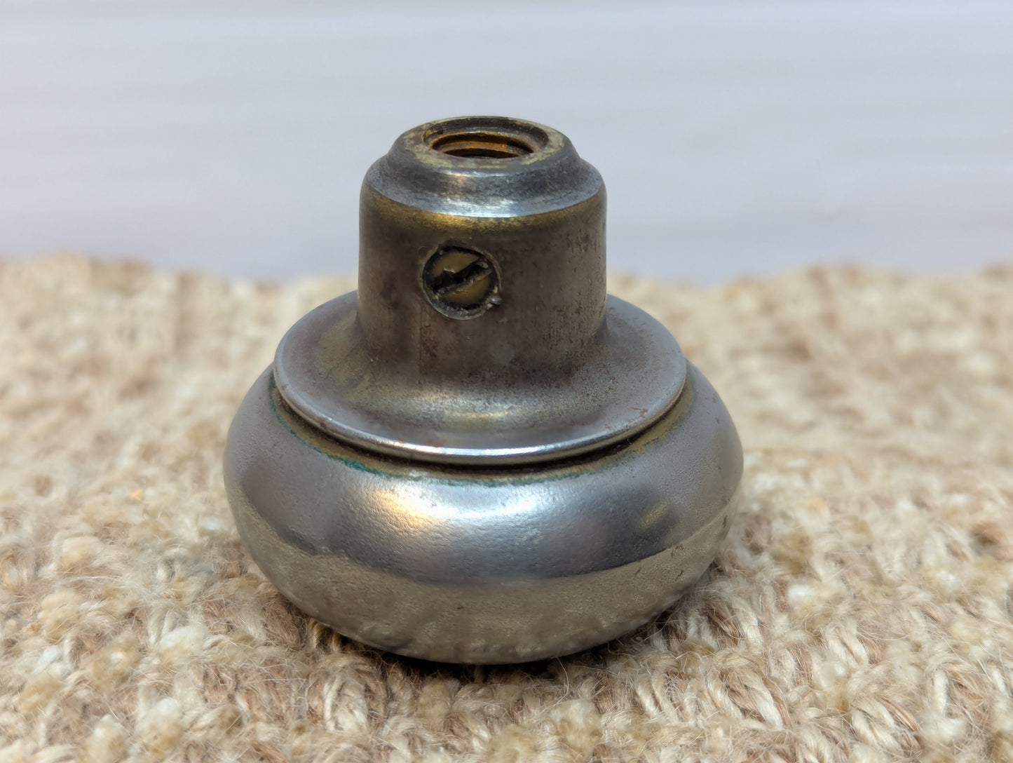 2" Antique Steel Door Knob Set Door Hardware