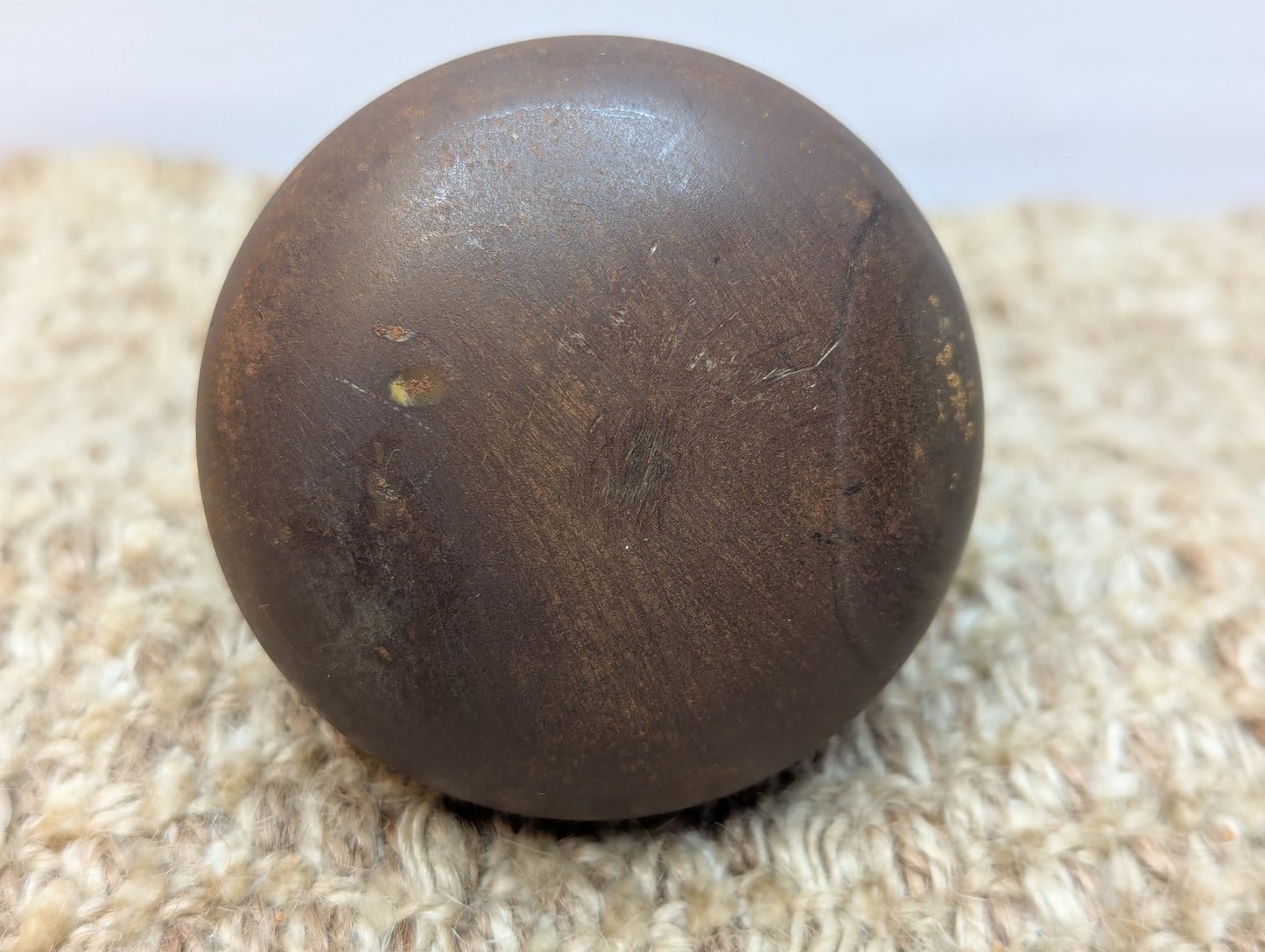 2 1/4" Antique Steel Door Knob Set Door Hardware