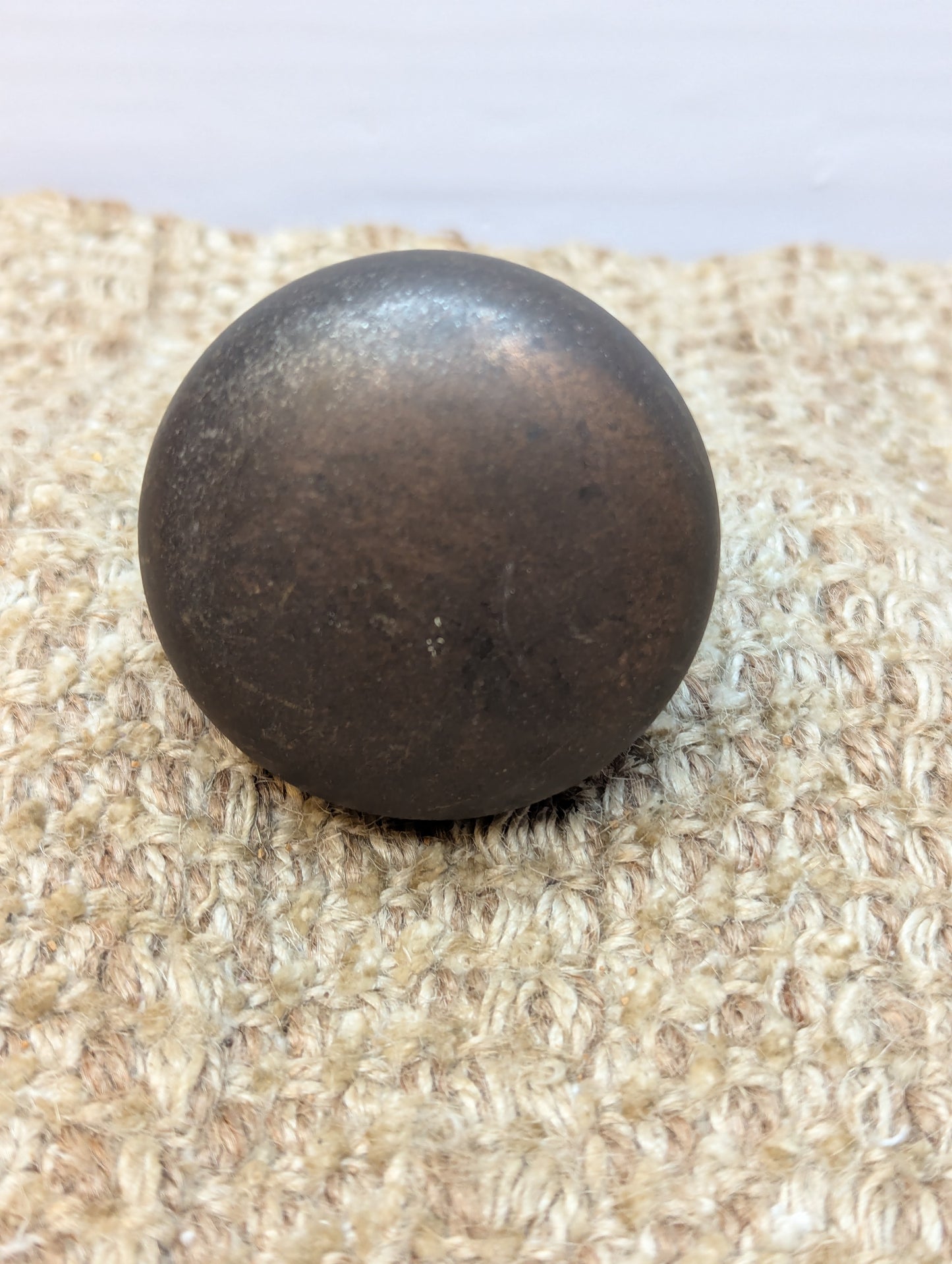 2 1/4" Antique Steel Door Knob Set Door Hardware