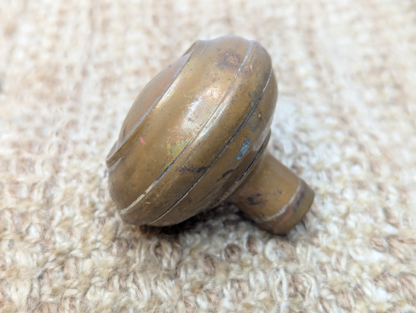 2 1/4" Antique Penn "Douglas" Door Knob Set Door Hardware Circa 1915