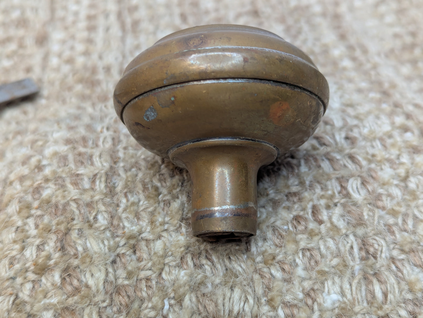 2 1/4" Antique Penn "Douglas" Door Knob Set Door Hardware Circa 1915