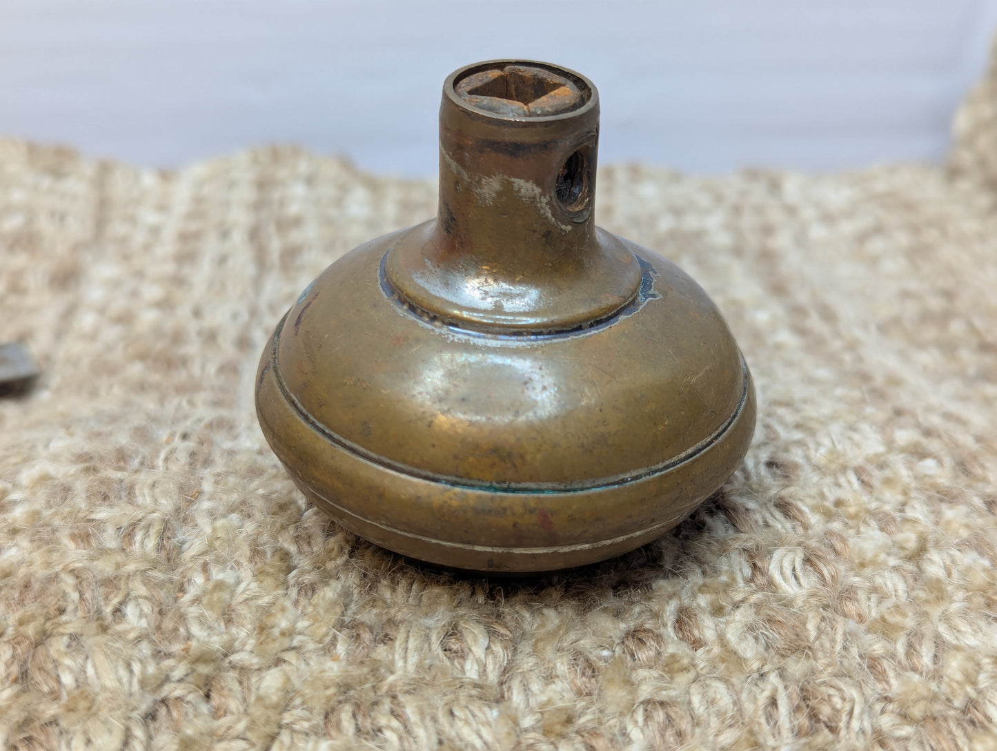 2 1/4" Antique Penn "Douglas" Door Knob Set Door Hardware Circa 1915