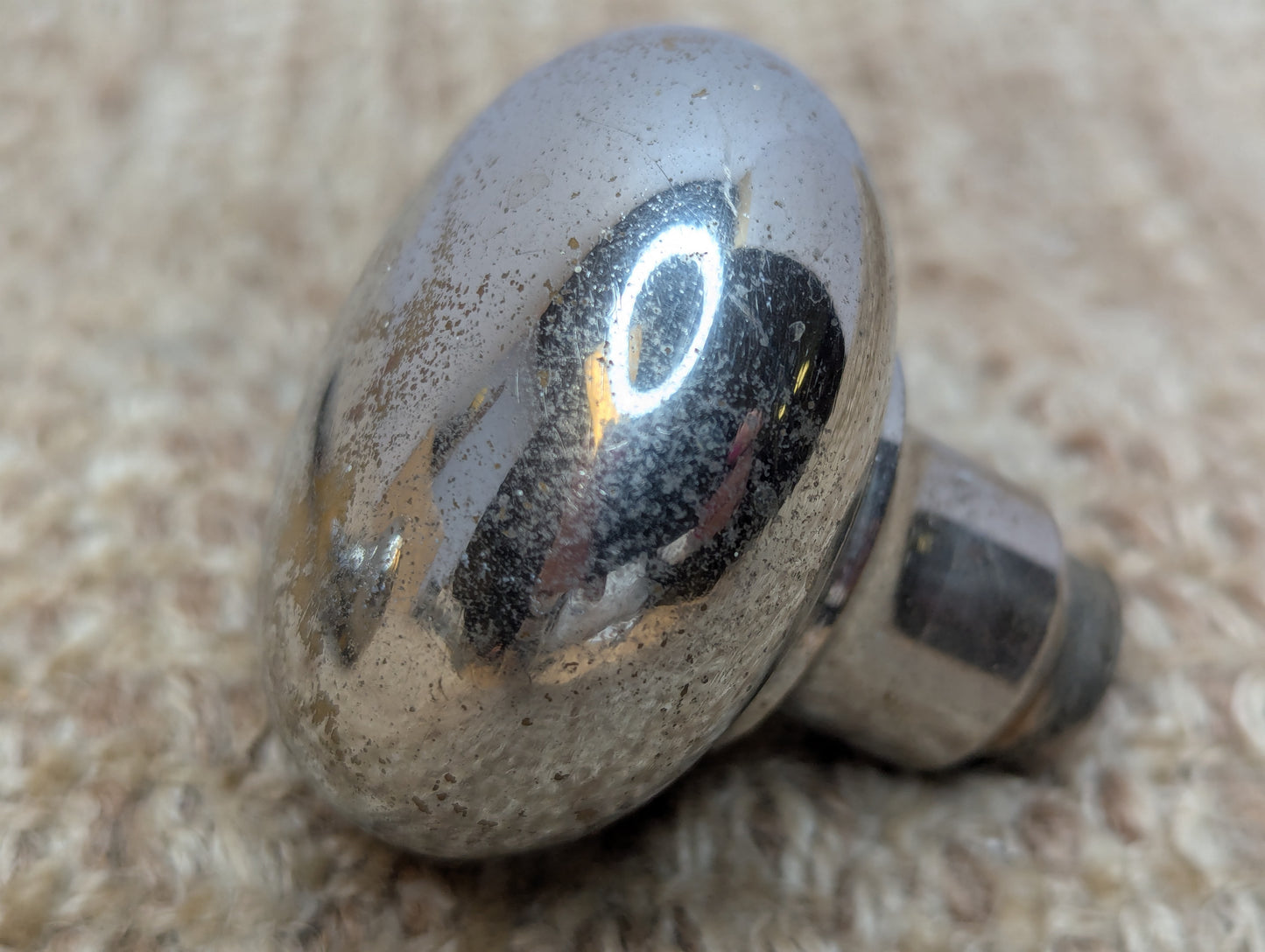 2 1/4" Antique Brass Chrome/Nickel Plated Door Knob Set Door Hardware