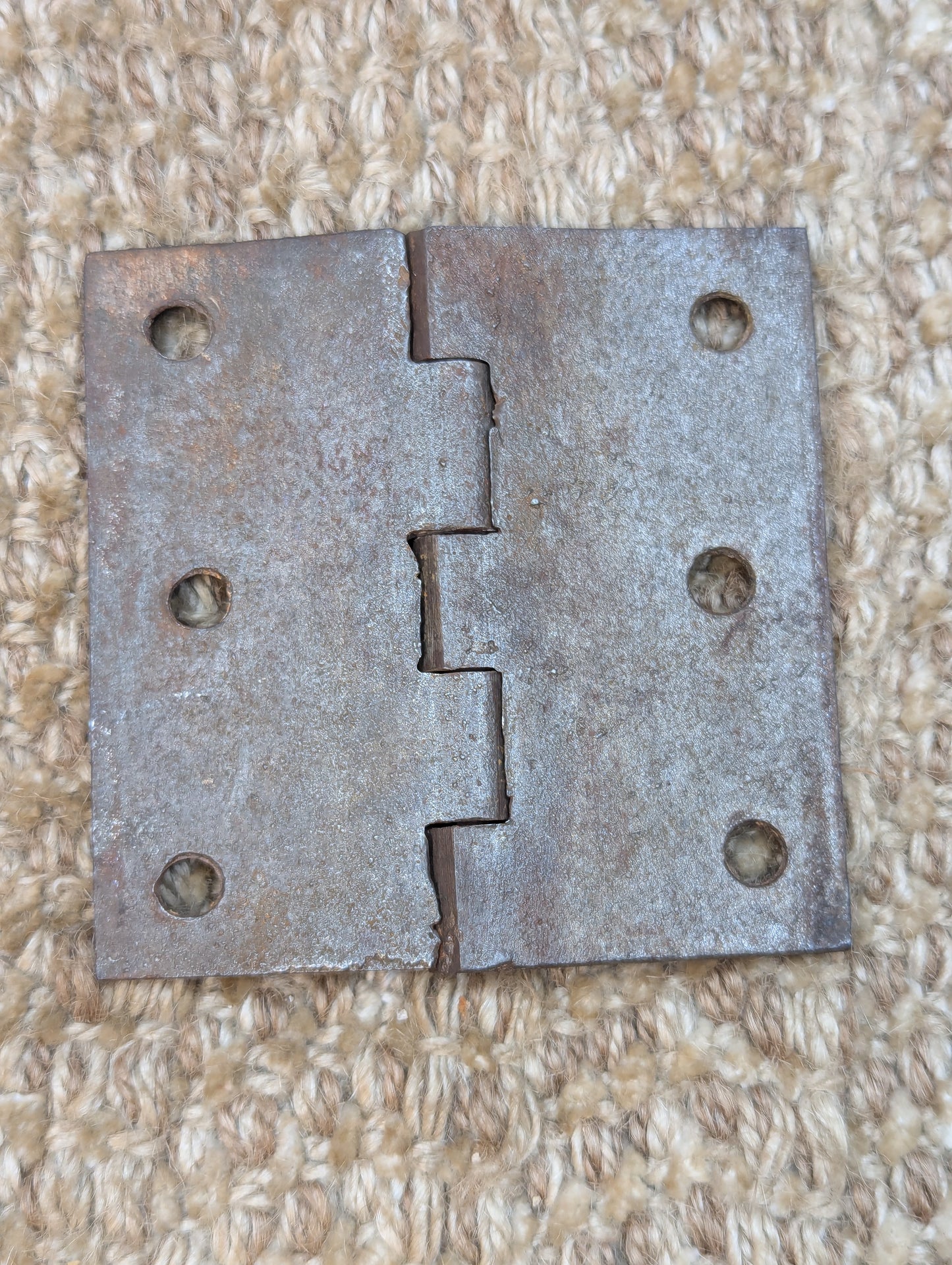 AK & Sons 3" x 3" Antique Cast Iron Butt Hinge Door Hardware