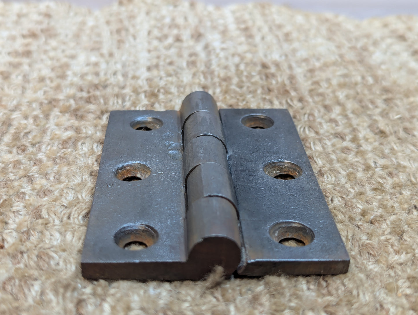 2 9/16" x 3 1/2" Antique Cast Iron Butt Hinge Door Hardware