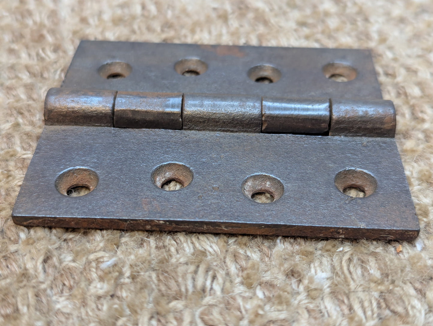 3" x 3 1/2" Antique Cast Iron Butt Hinge Door Hardware