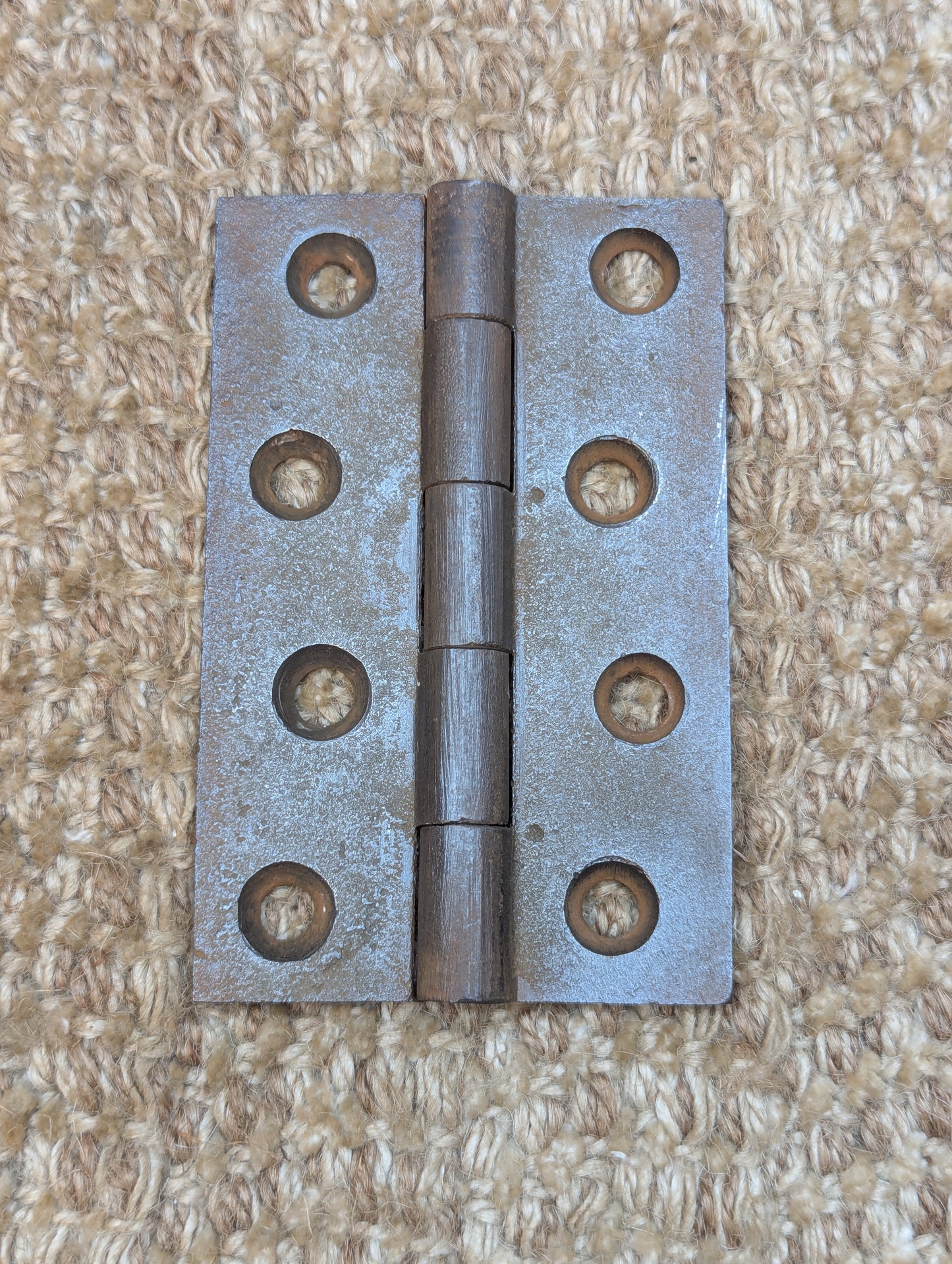 2 9/16" x 4" Antique Cast Iron Butt Hinge Door Hardware