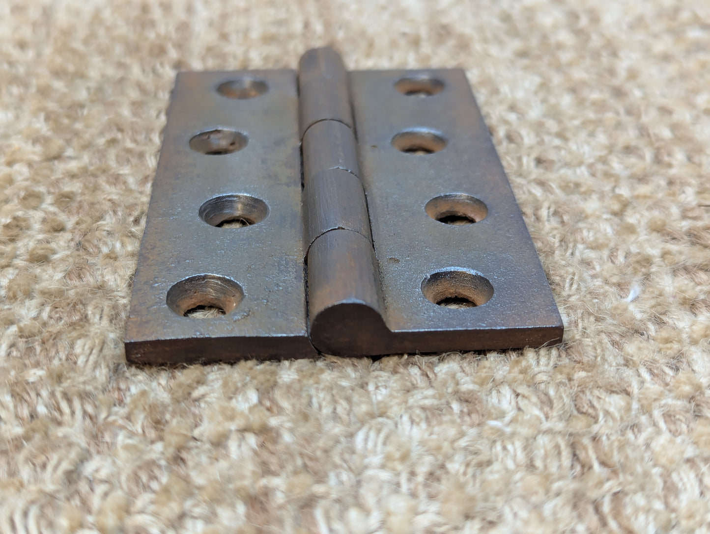 2 9/16" x 4" Antique Cast Iron Butt Hinge Door Hardware