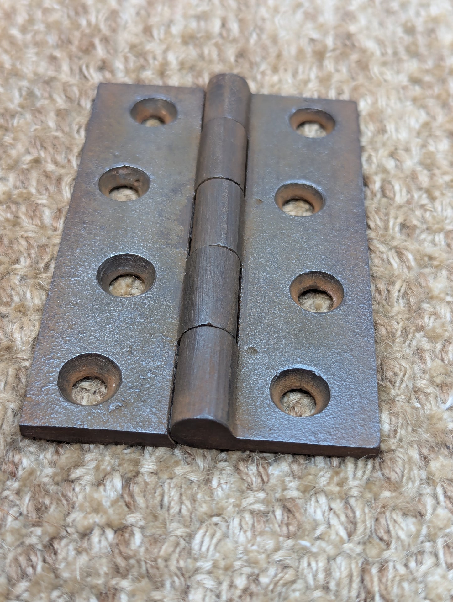 2 9/16" x 4" Antique Cast Iron Butt Hinge Door Hardware