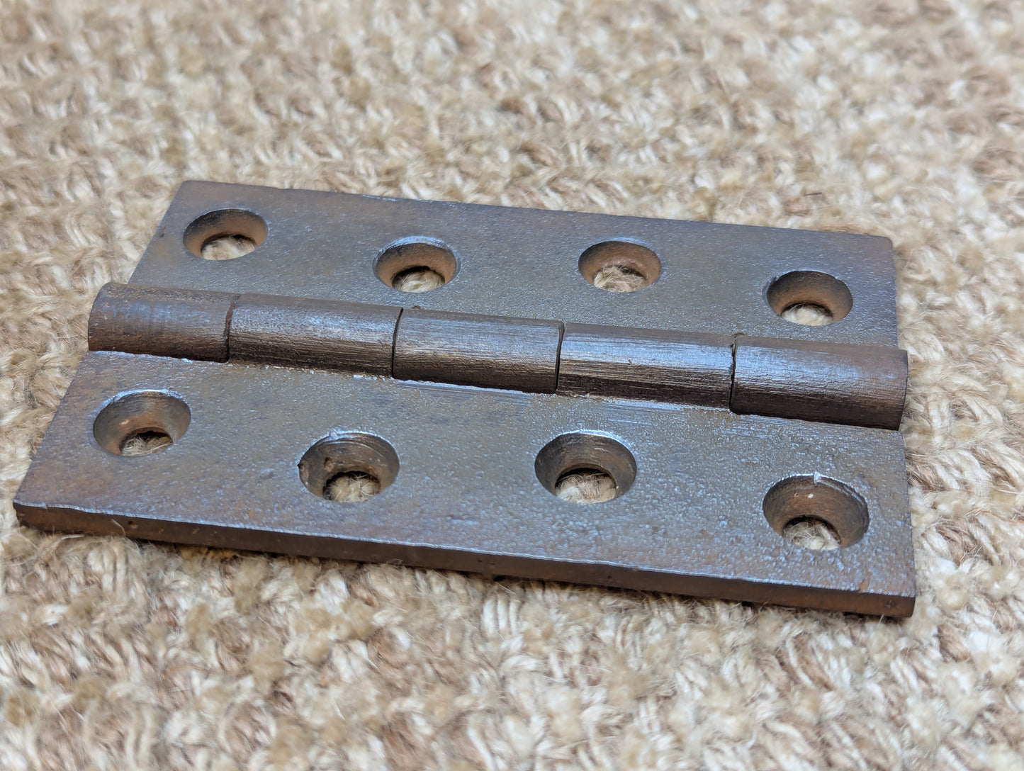 2 9/16" x 4" Antique Cast Iron Butt Hinge Door Hardware
