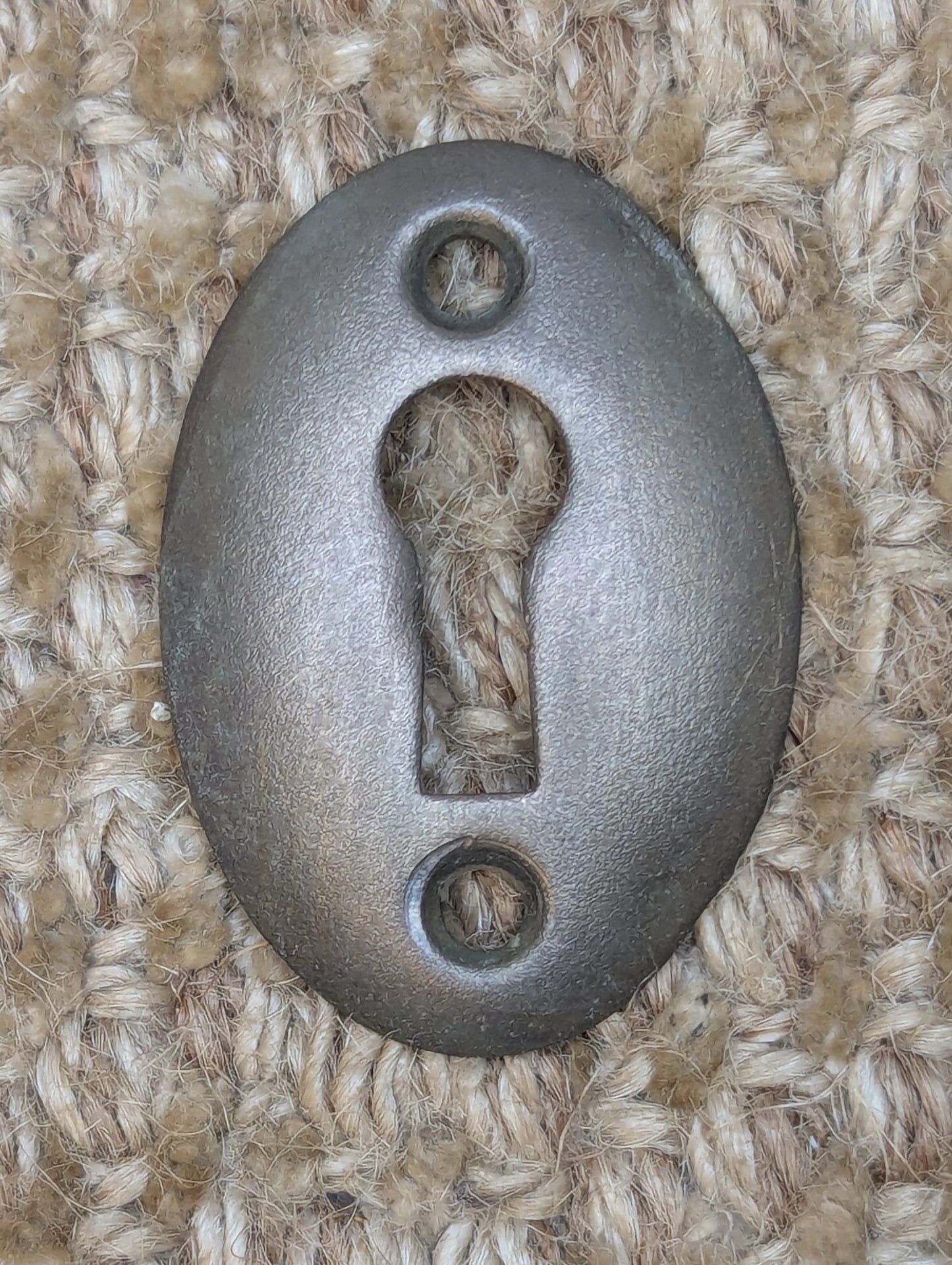 Antique Brass Key Hole Cover Escutcheon