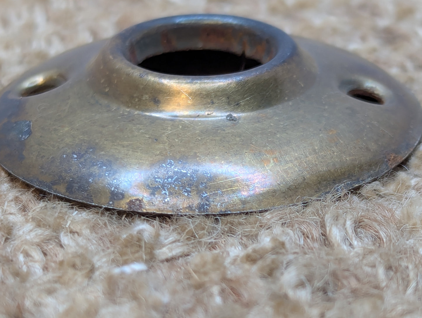2" Antique Brass Rosette Escutcheon For Door Knob Door Hardware
