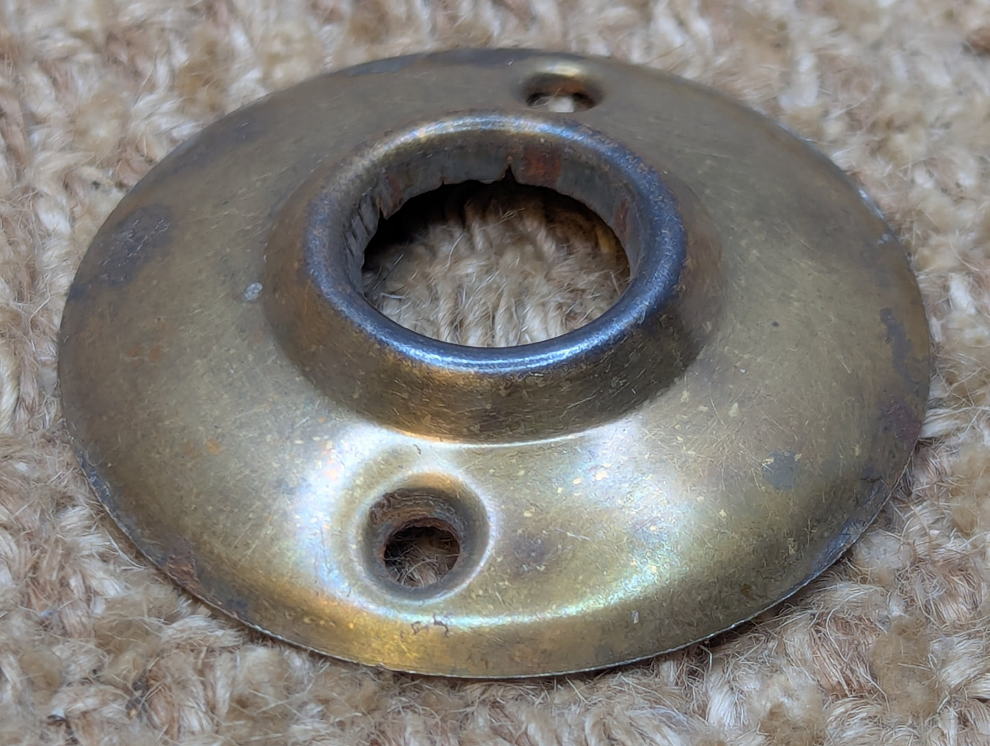 2" Antique Brass Rosette Escutcheon For Door Knob Door Hardware