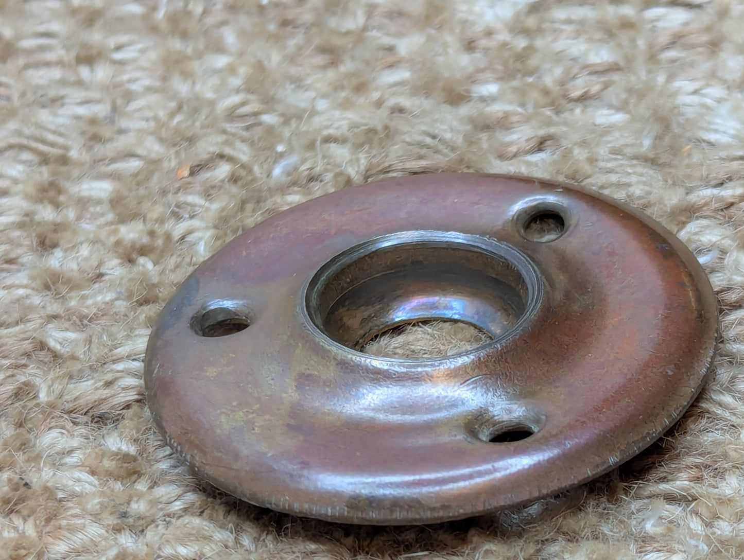 2 1/16" Antique Brass Rosette Escutcheon For Door Knob Door Hardware